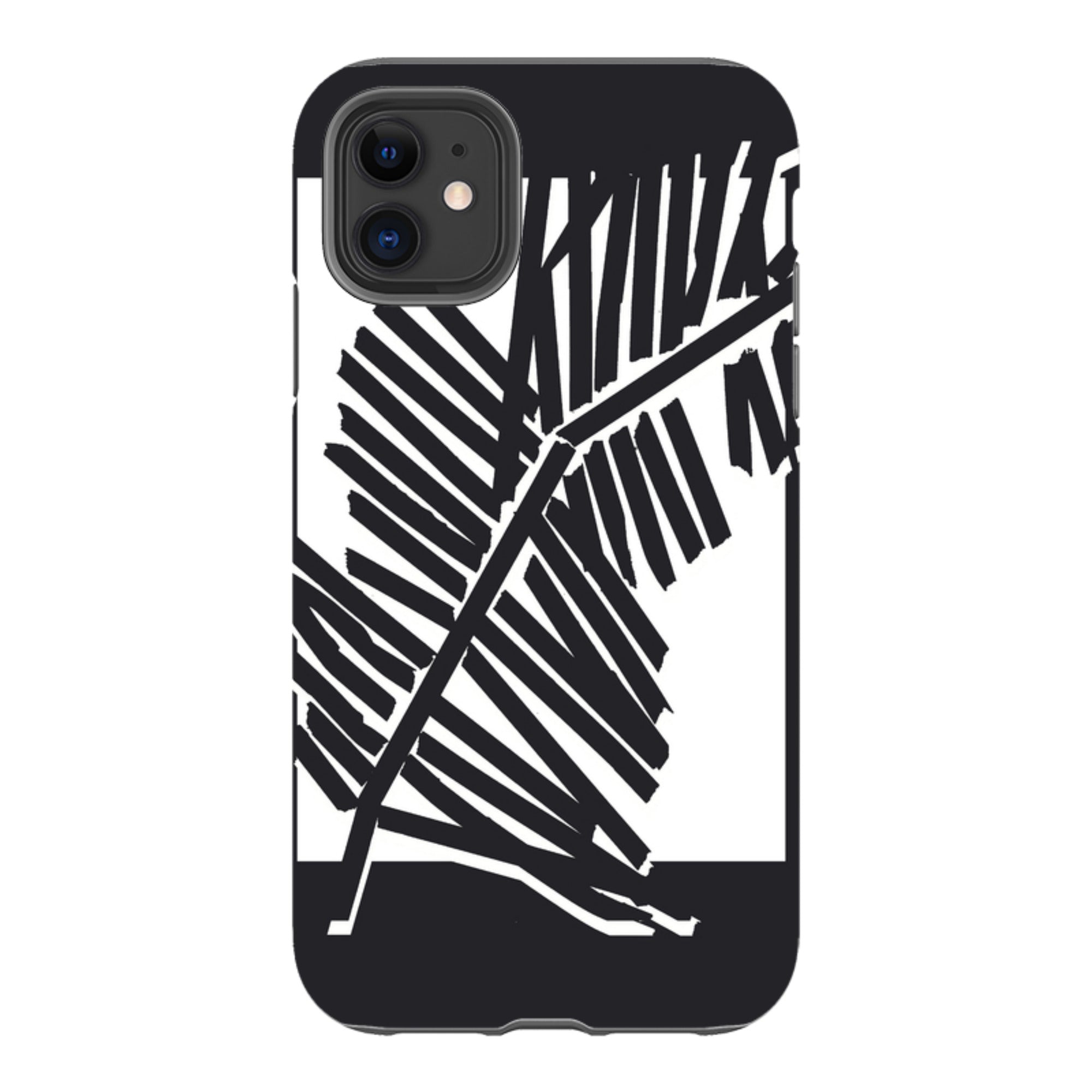 iPhone Tough Case - Palm Moon Silhouette By Kitty Joseph