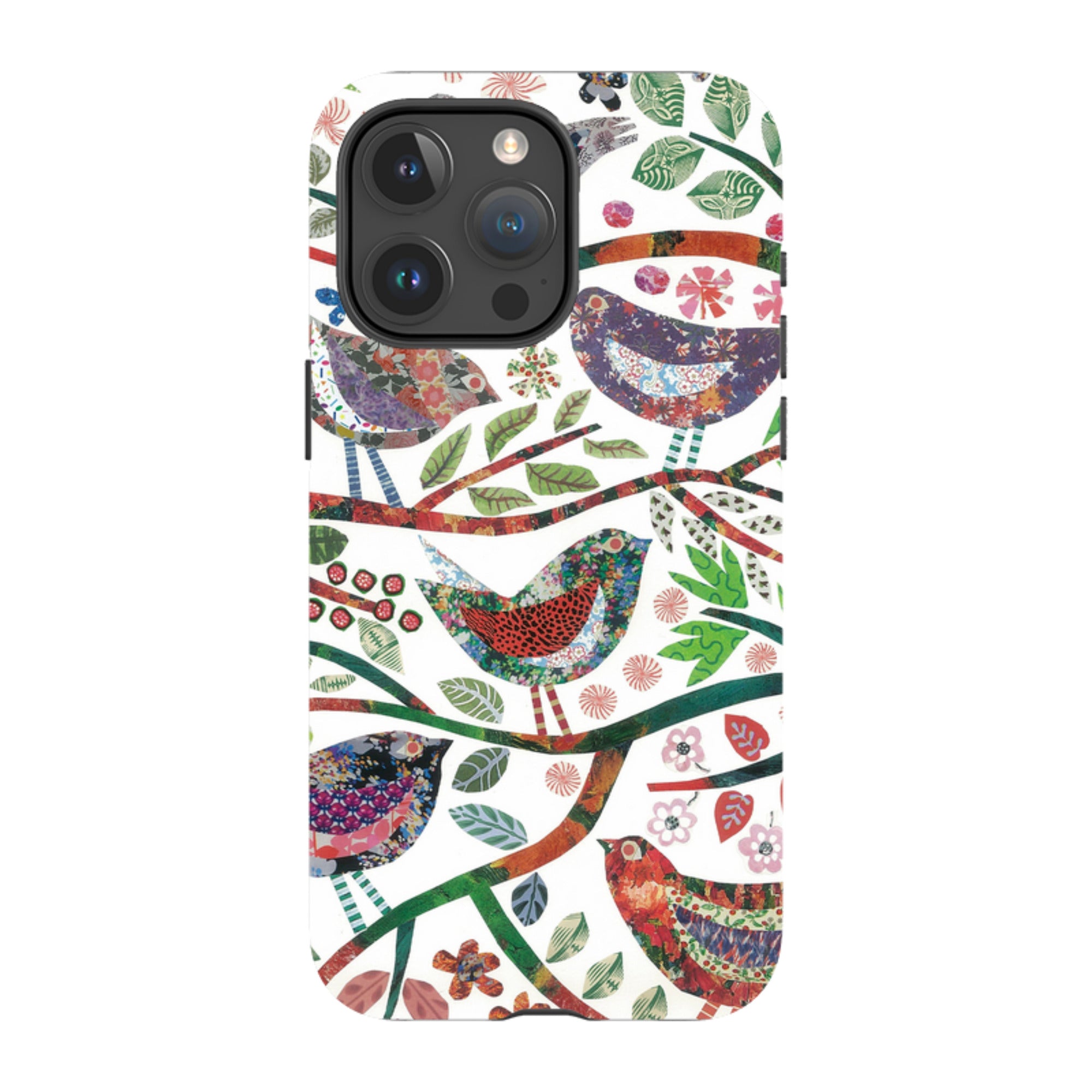 iPhone Tough Case - Vintage Birds By Jane Robbins