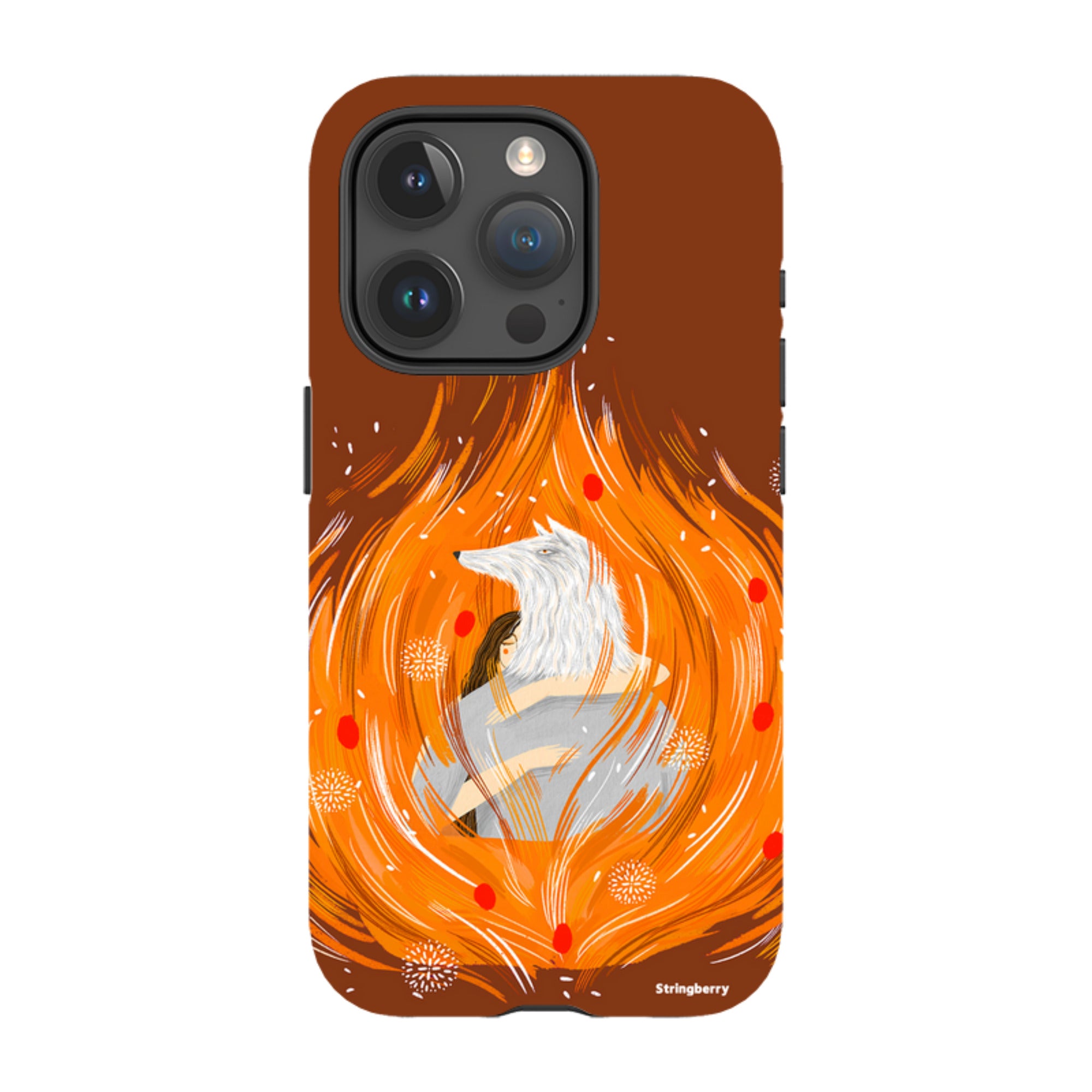 iPhone Tough Case - Fire Of Us By Madalina Andronic