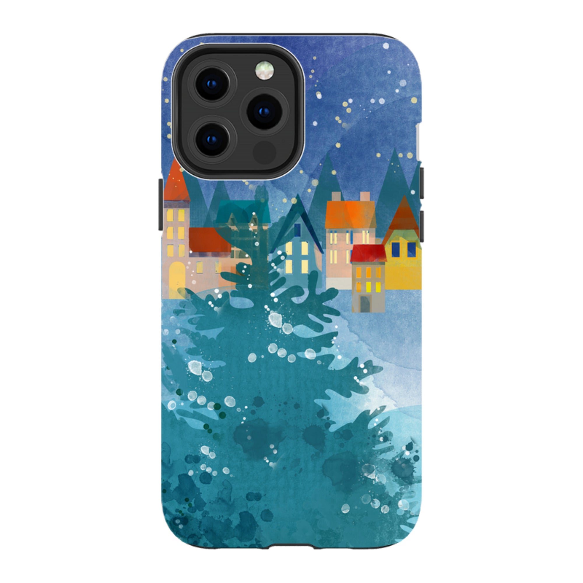 iPhone MagSafe Tough Case - Winter Town