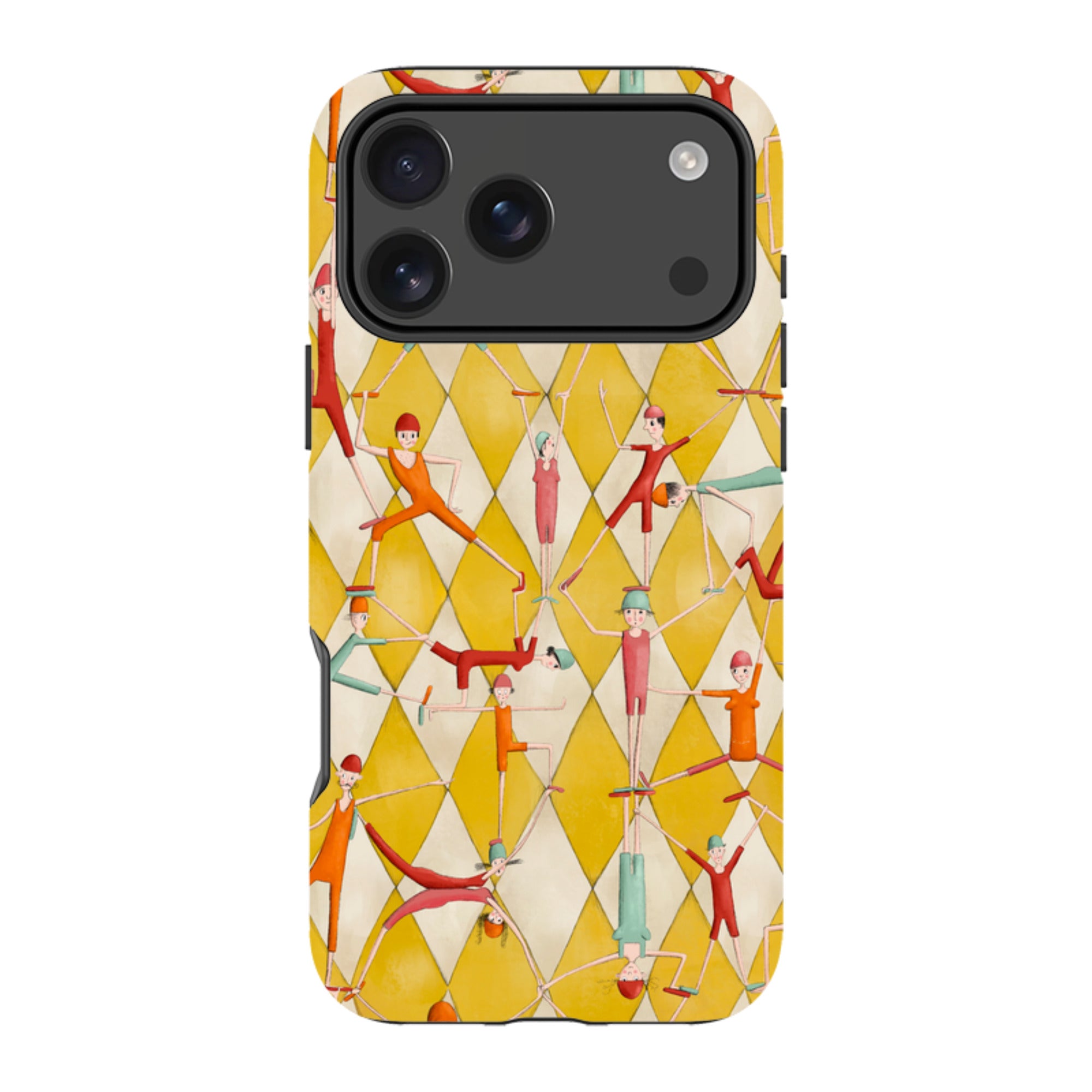iPhone Tough Case - Acrobats By Maja Lindberg