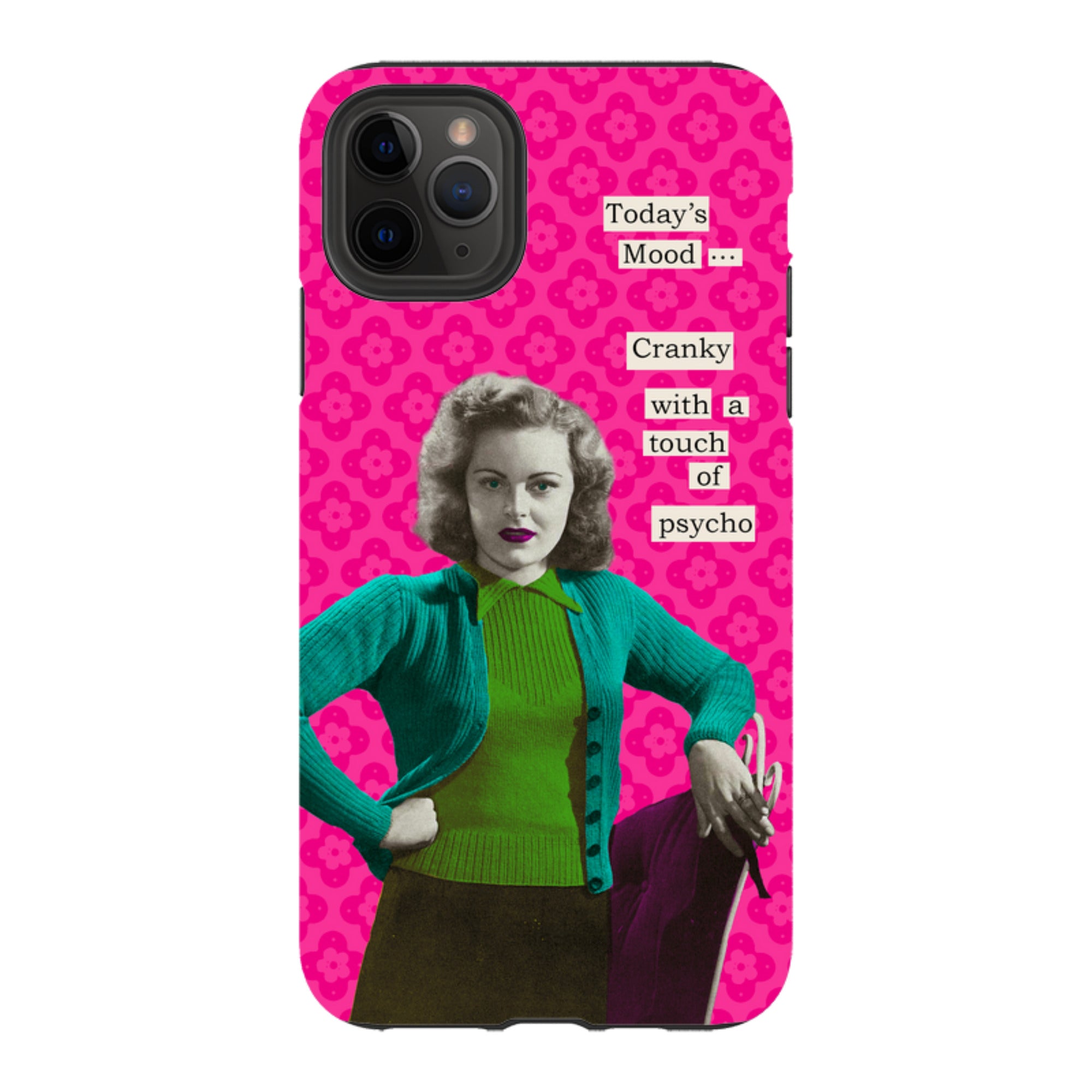 iPhone Tough Case - Todays Mood By Clare Jordan