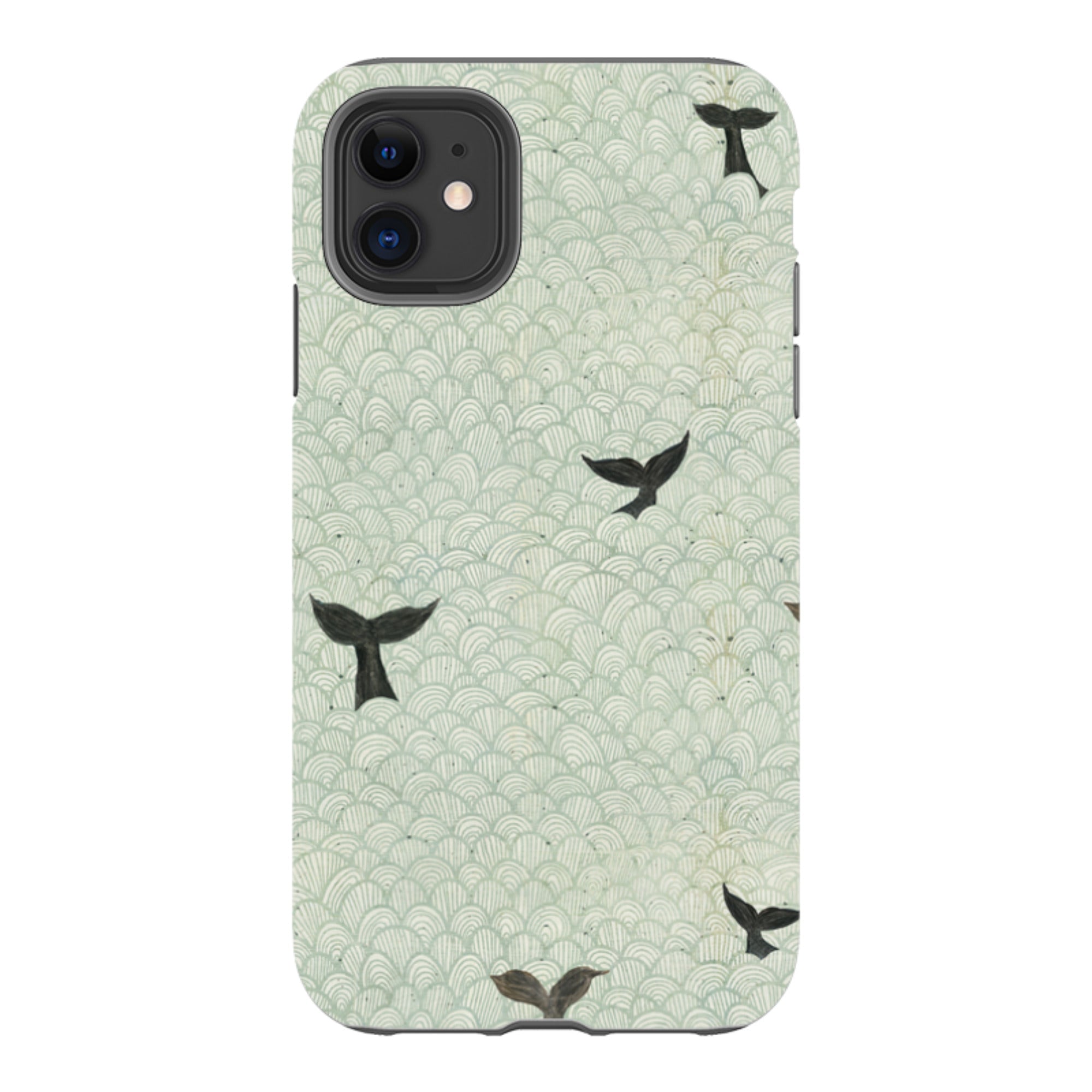 iPhone Tough Case - Whale Tails By Katherine Quinn
