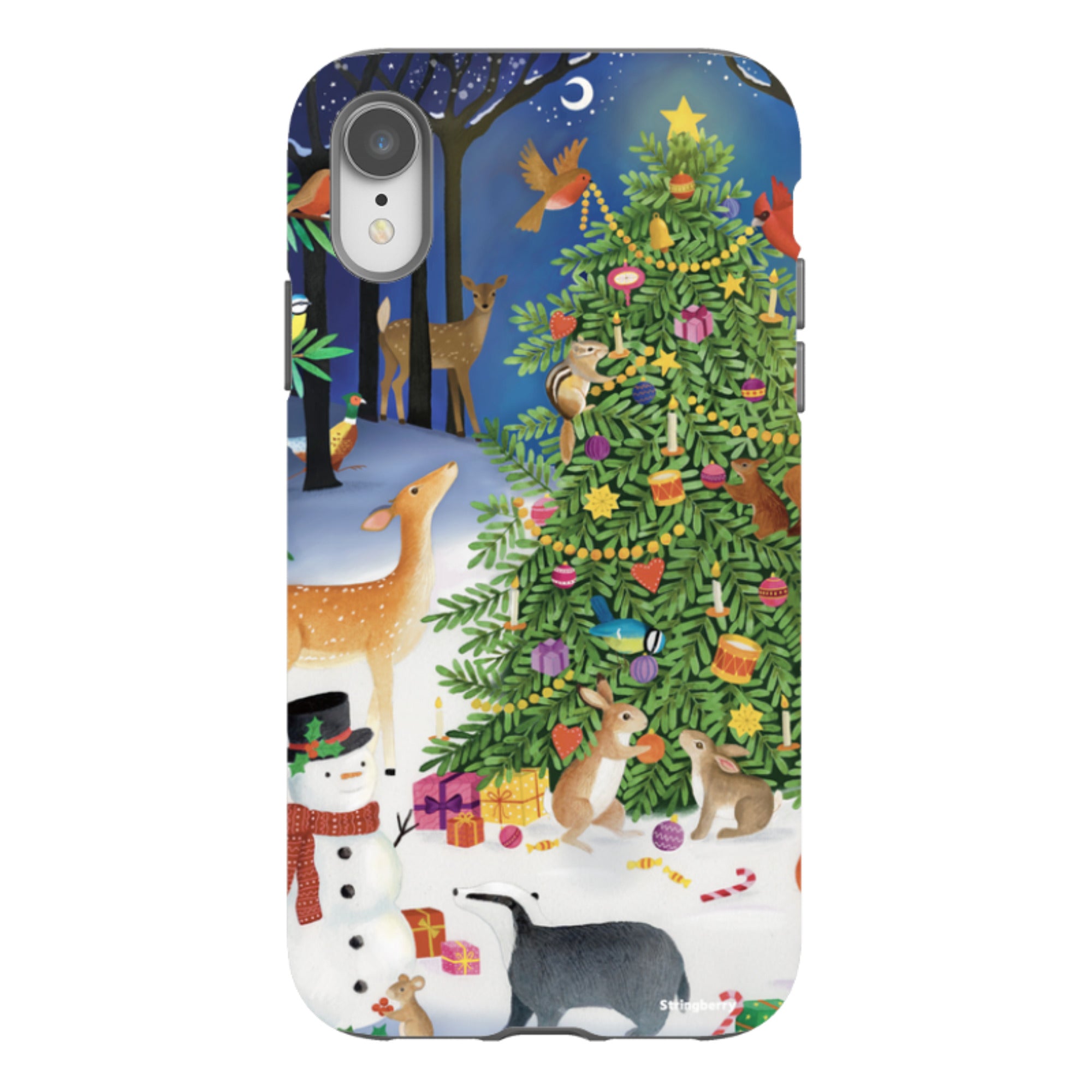 iPhone Tough Case - Xmas Pattern IV By Bex Parkin