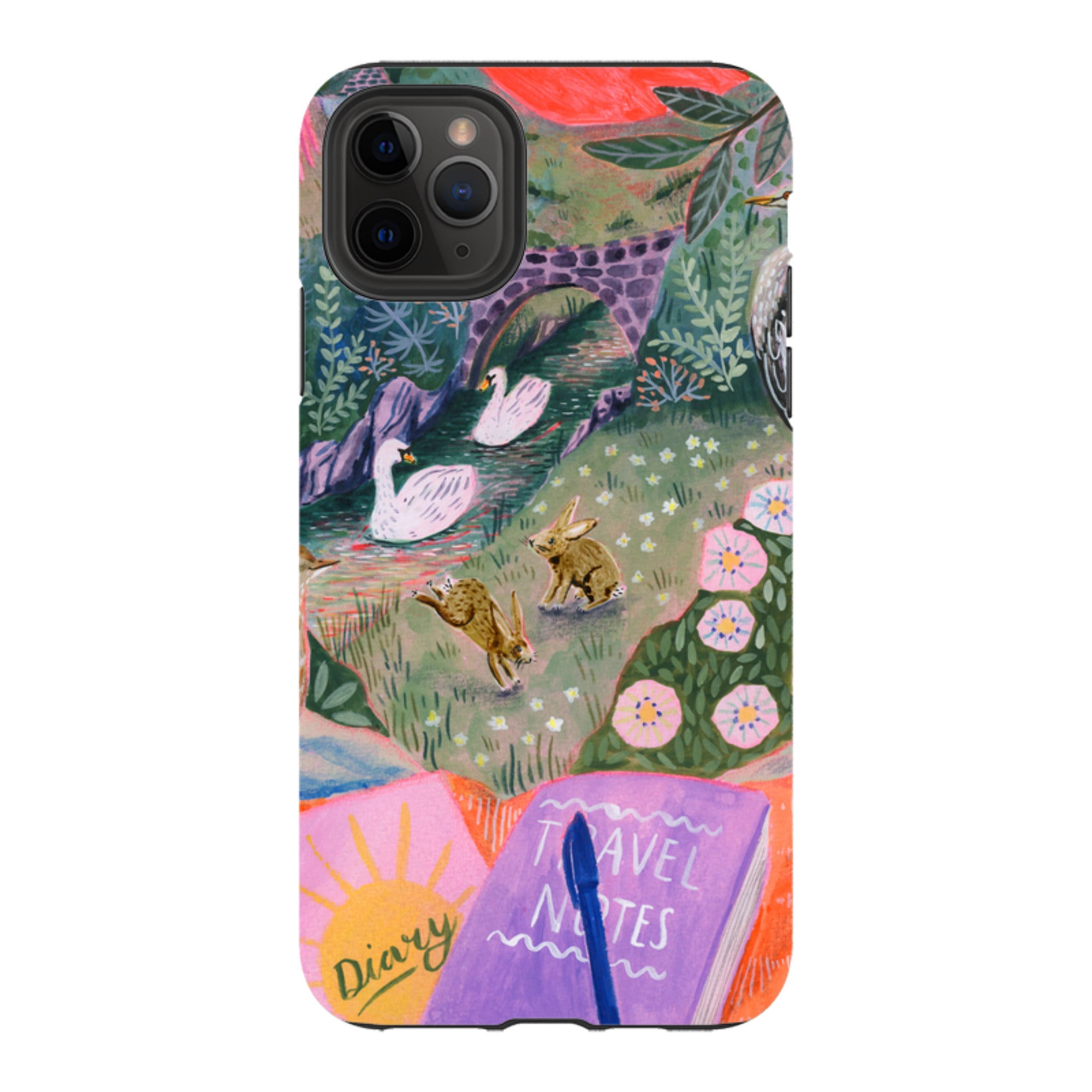 iPhone Tough Case - Wanderlust Camping Trip By Lee Foster Wilson