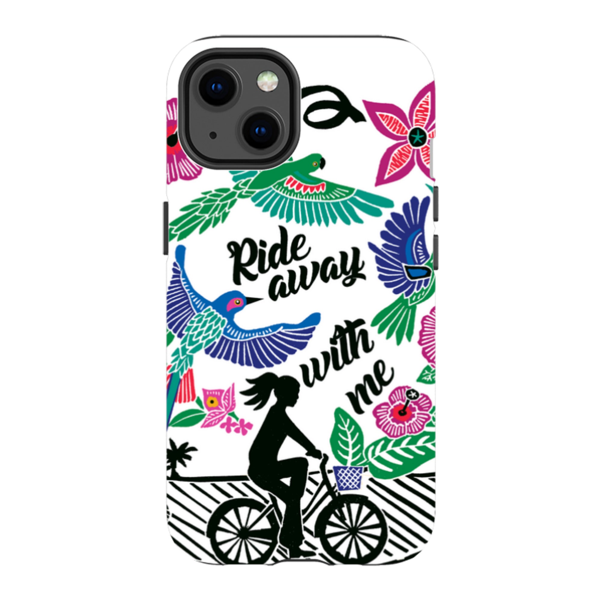 iPhone Tough Case - Ride With Me By Kate Heiss