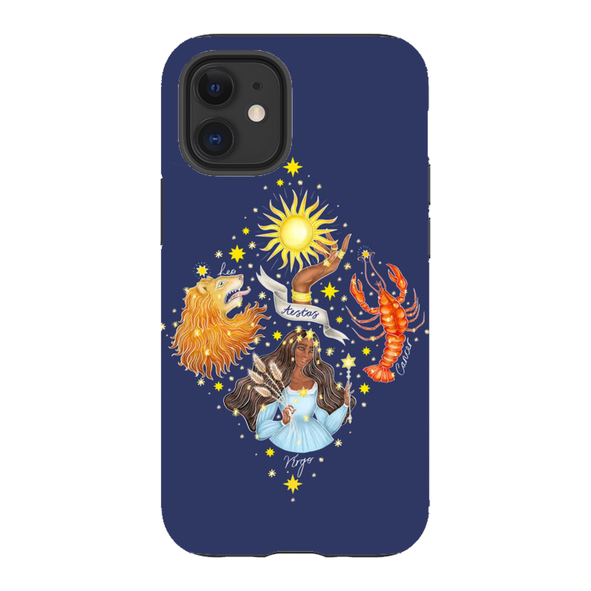 iPhone Tough Case - Summer Zodiac By Catherine Rowe