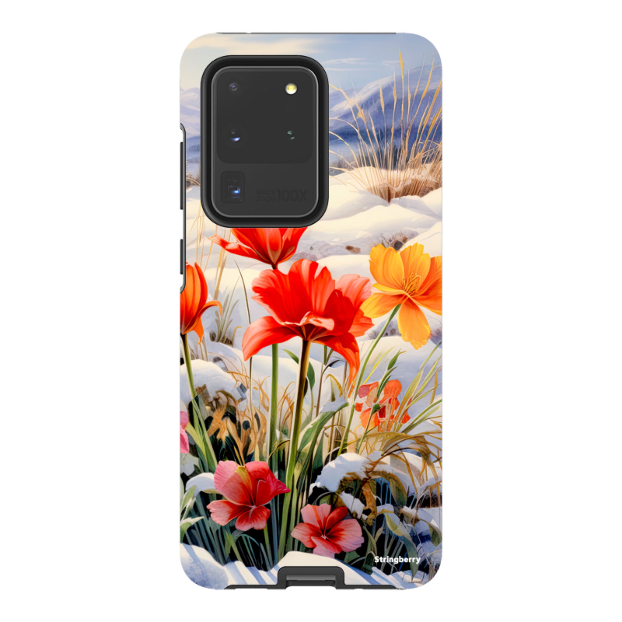 Samsung Tough Case - Winter Wild Flowers III