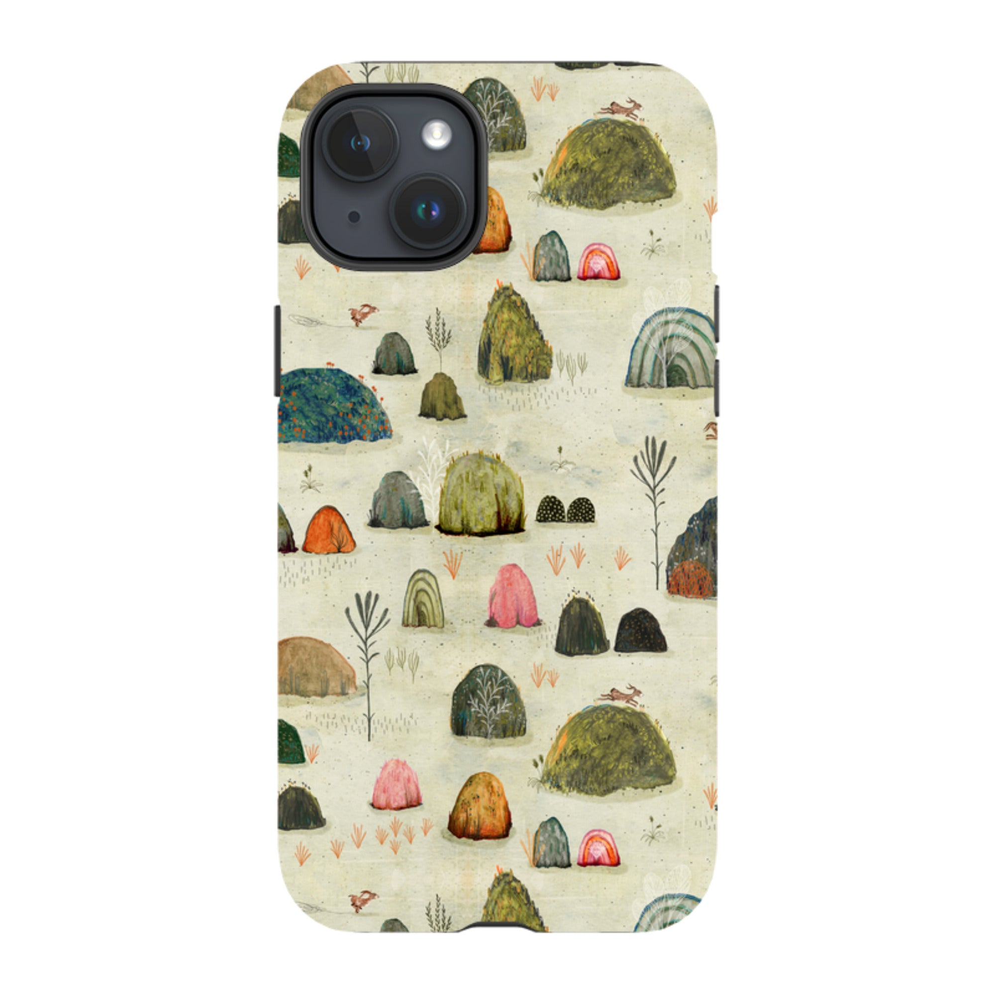 iPhone Tough Case - Sunset Mossy By Katherine Quinn