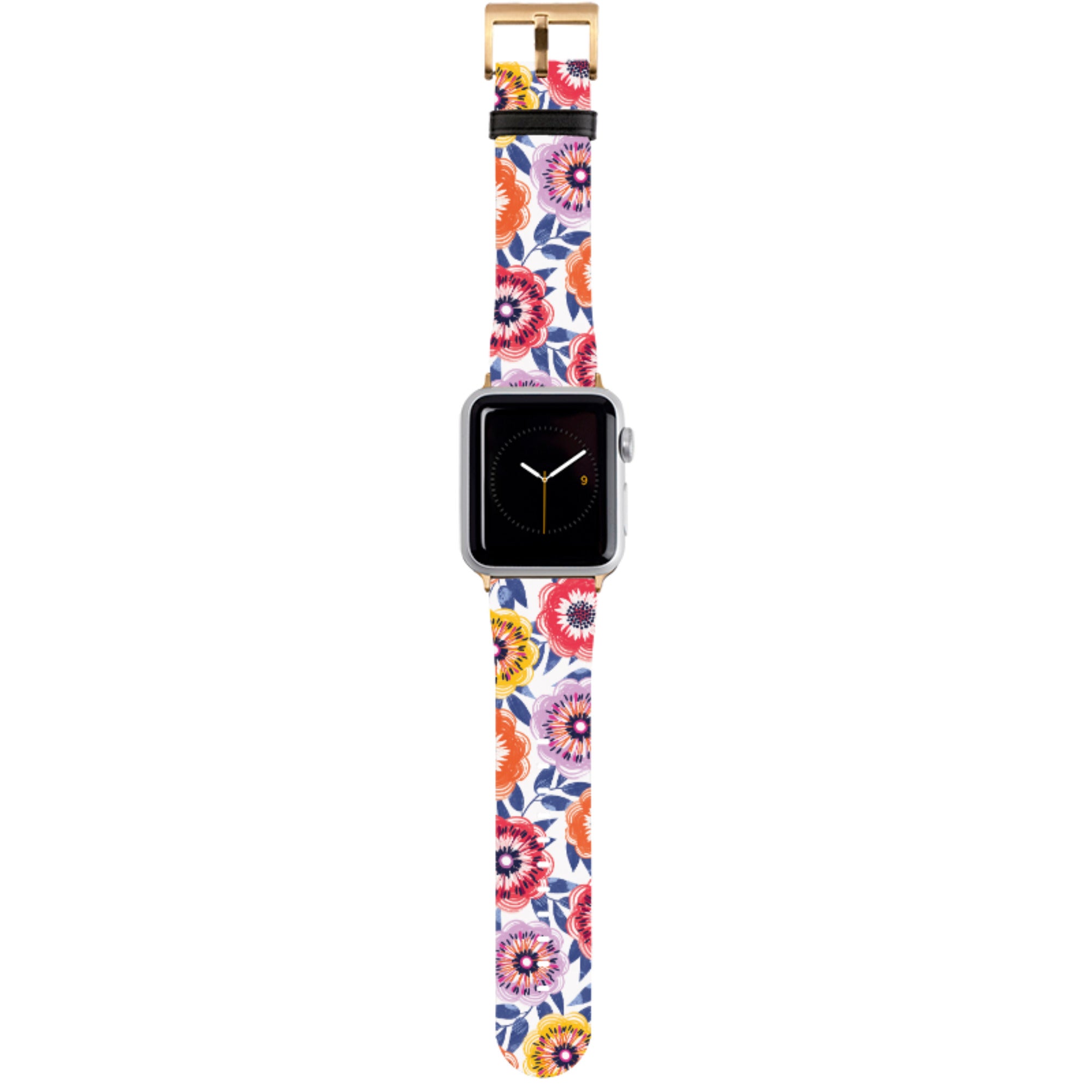Bright Blooms III Apple Watch Strap By Ali Brookes