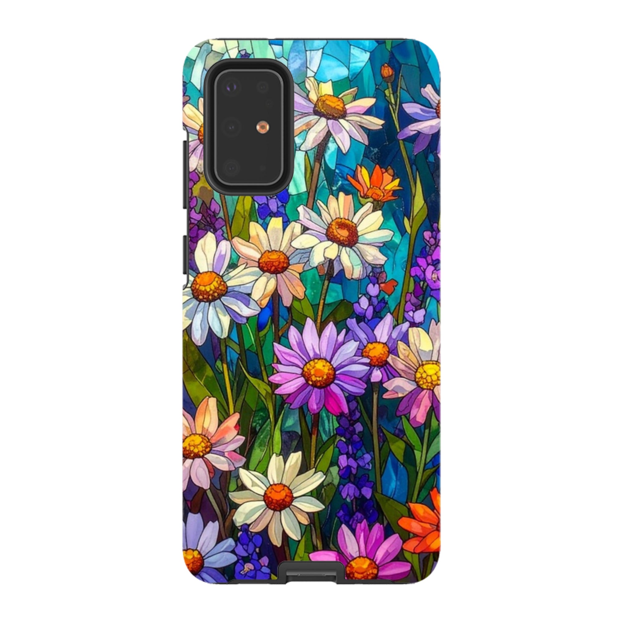 Samsung Tough Case - Purple Daisies