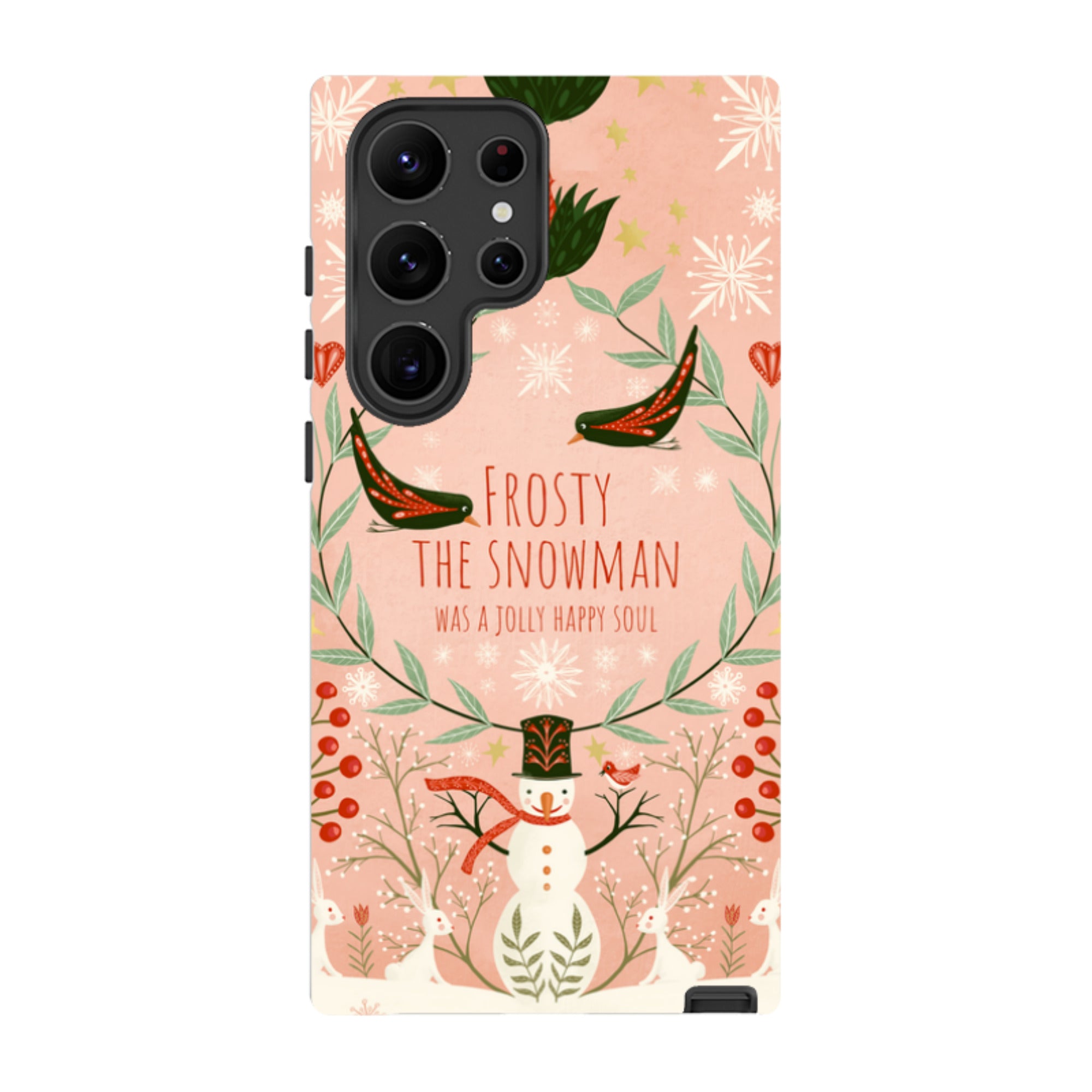 Samsung Tough Case - Frosty The Snow Man By Maja Lindberg