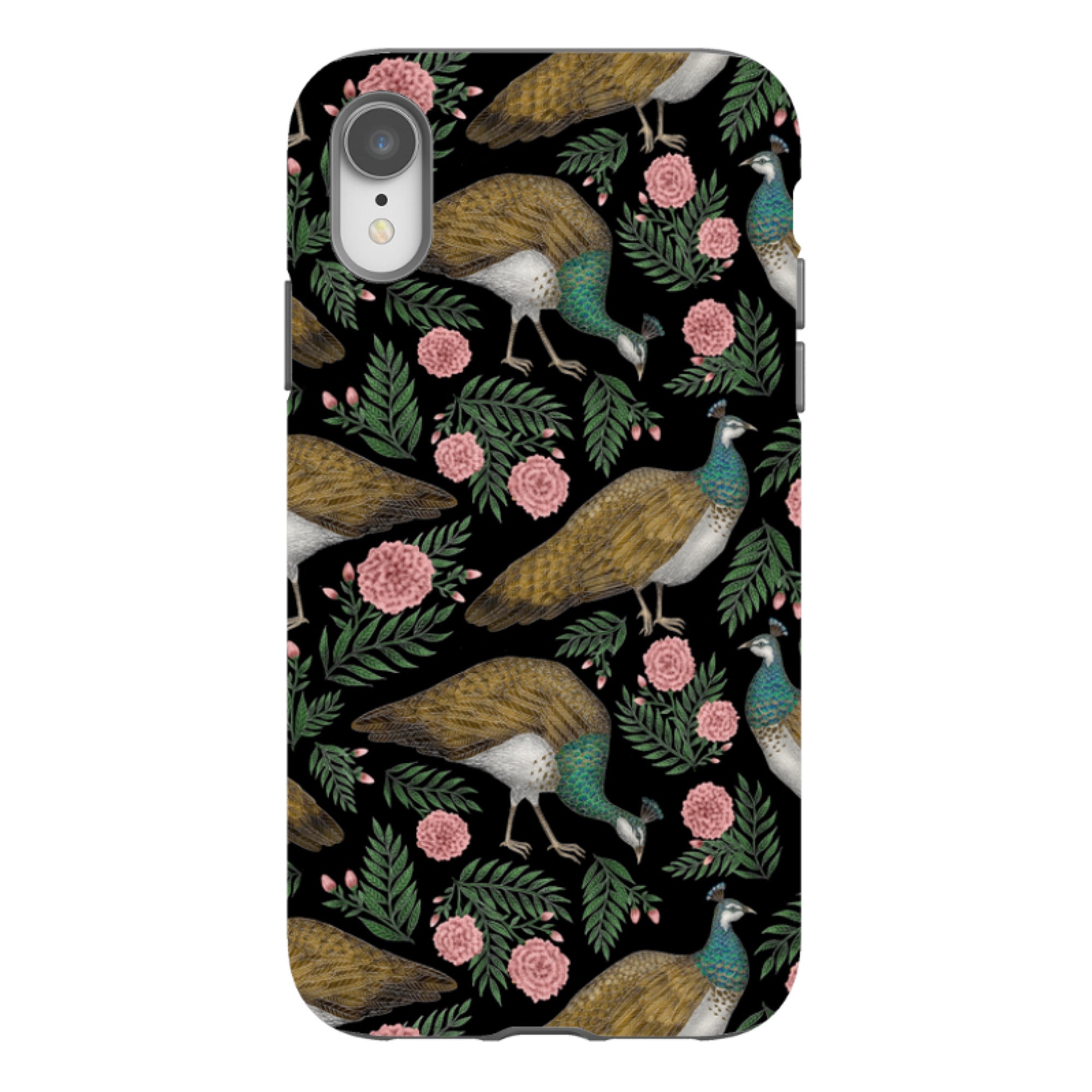 iPhone Tough Case - Peahen By Catherine Rowe