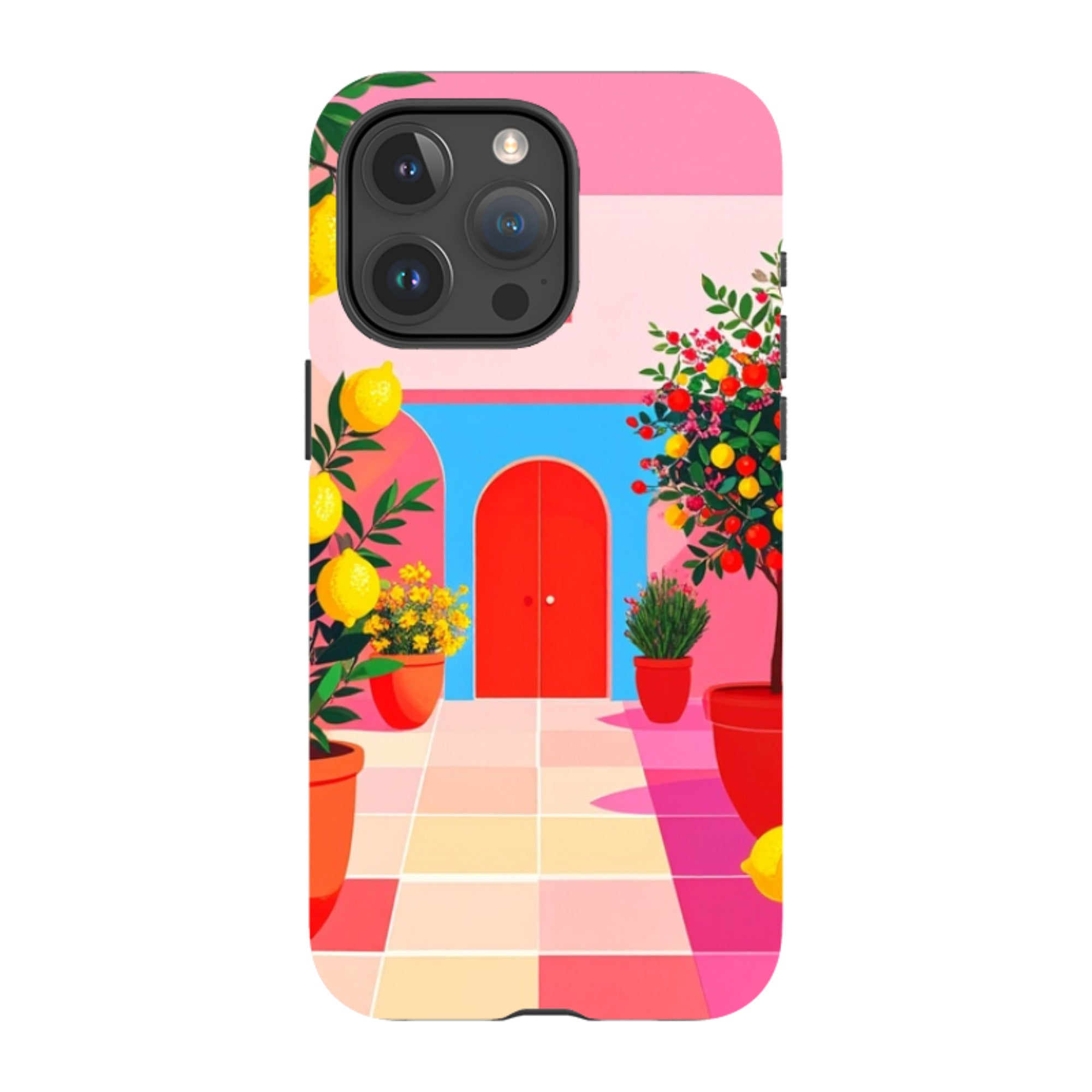 iPhone MagSafe Tough Case - Red Garden