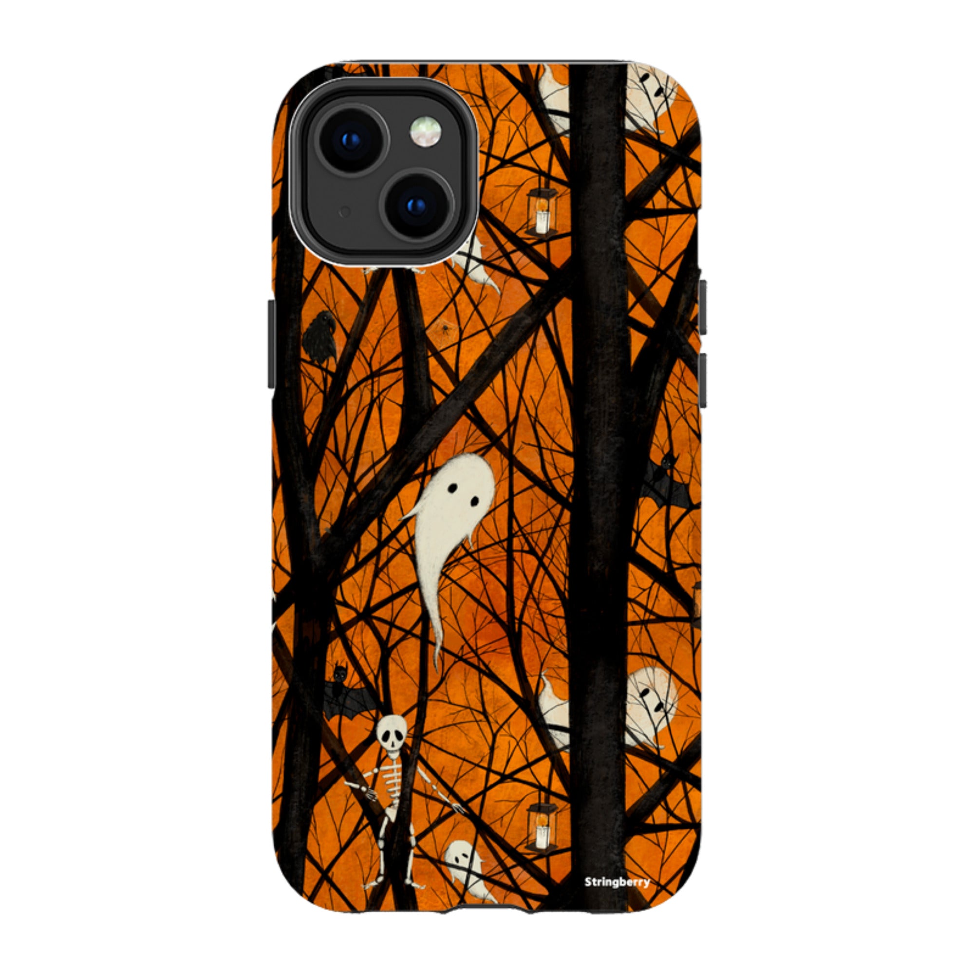 iPhone MagSafe Tough Case - Halloween Pattern By Maja Lindberg