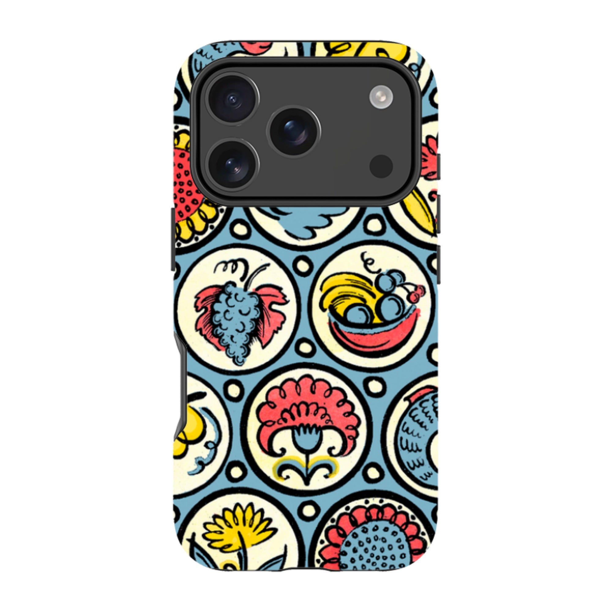 iPhone Tough Case - Birds, Fish & Fruit By Cressida Bell