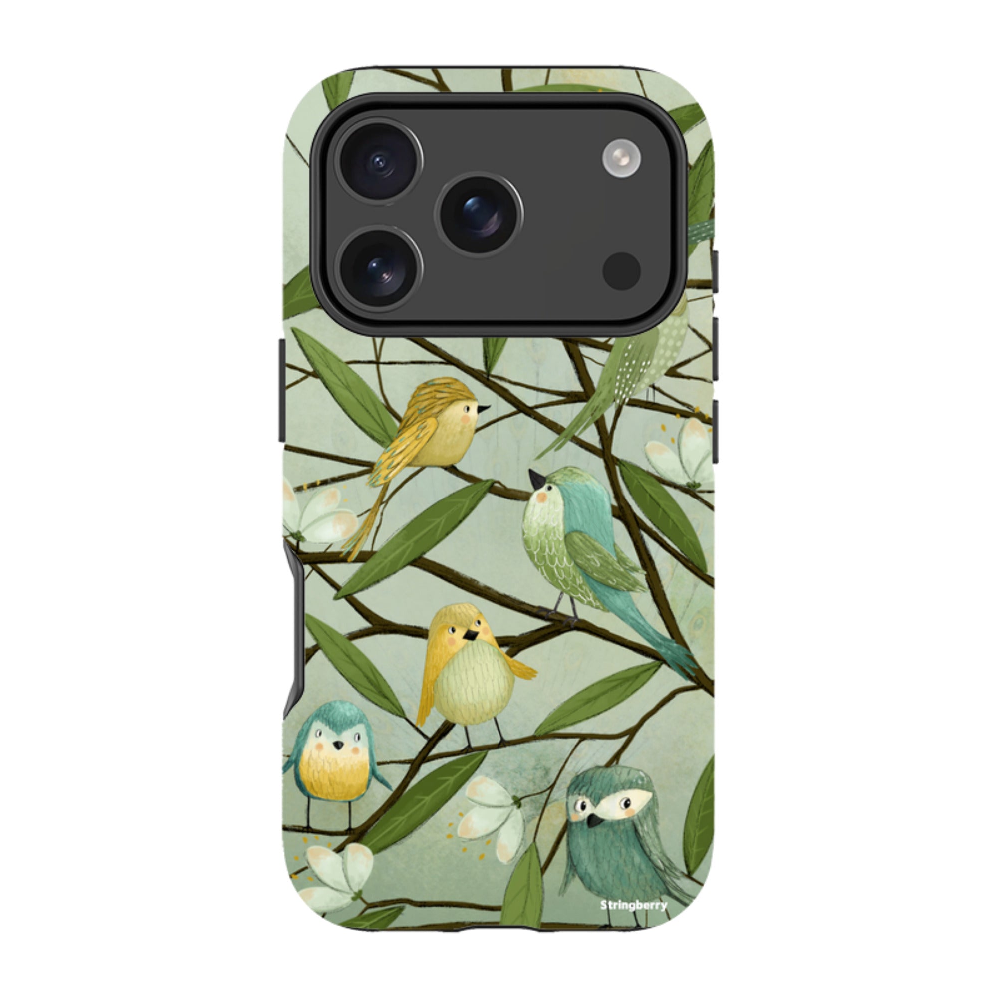 iPhone Tough Case - Birds By Maja Lindberg