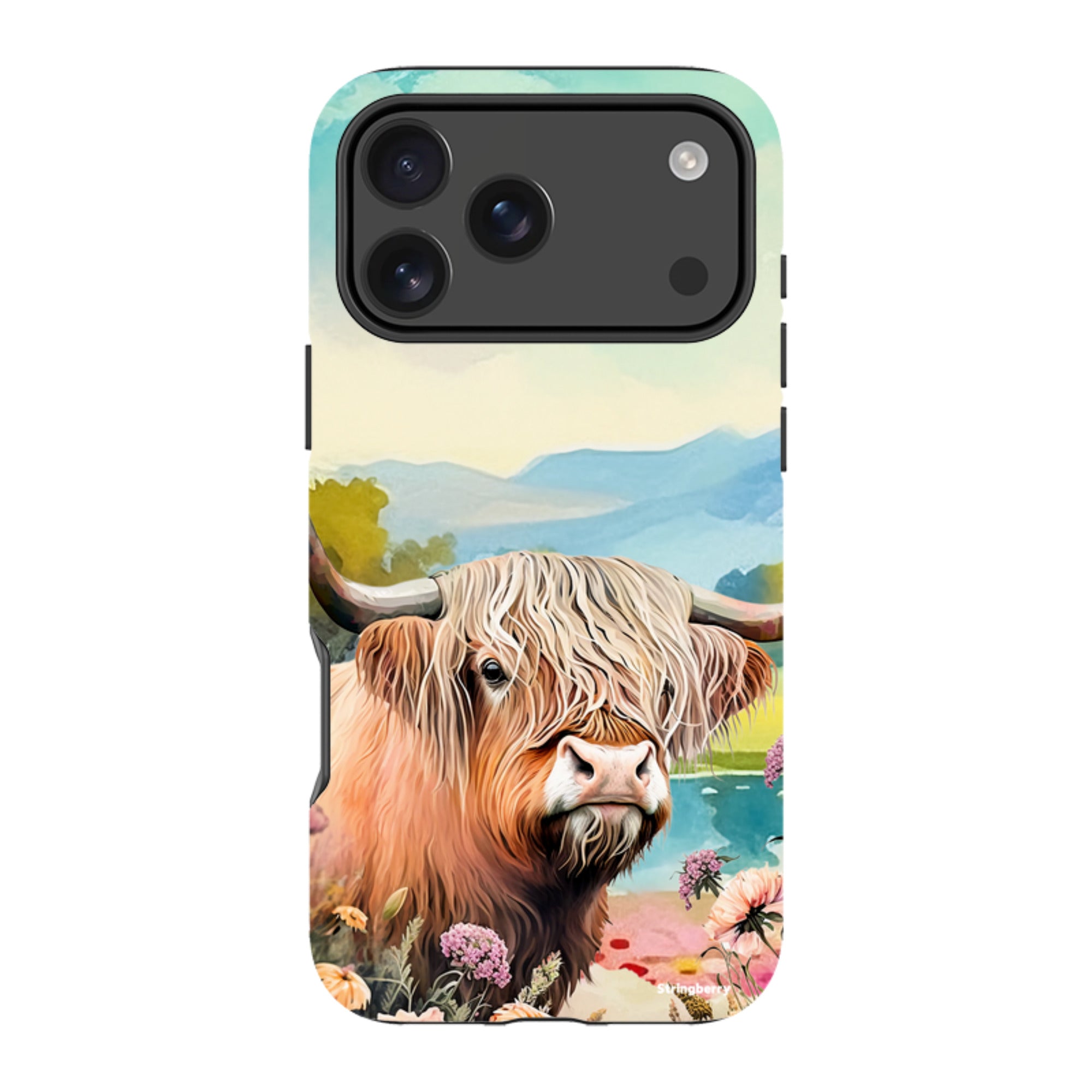 iPhone Tough Case - Highland Cow I