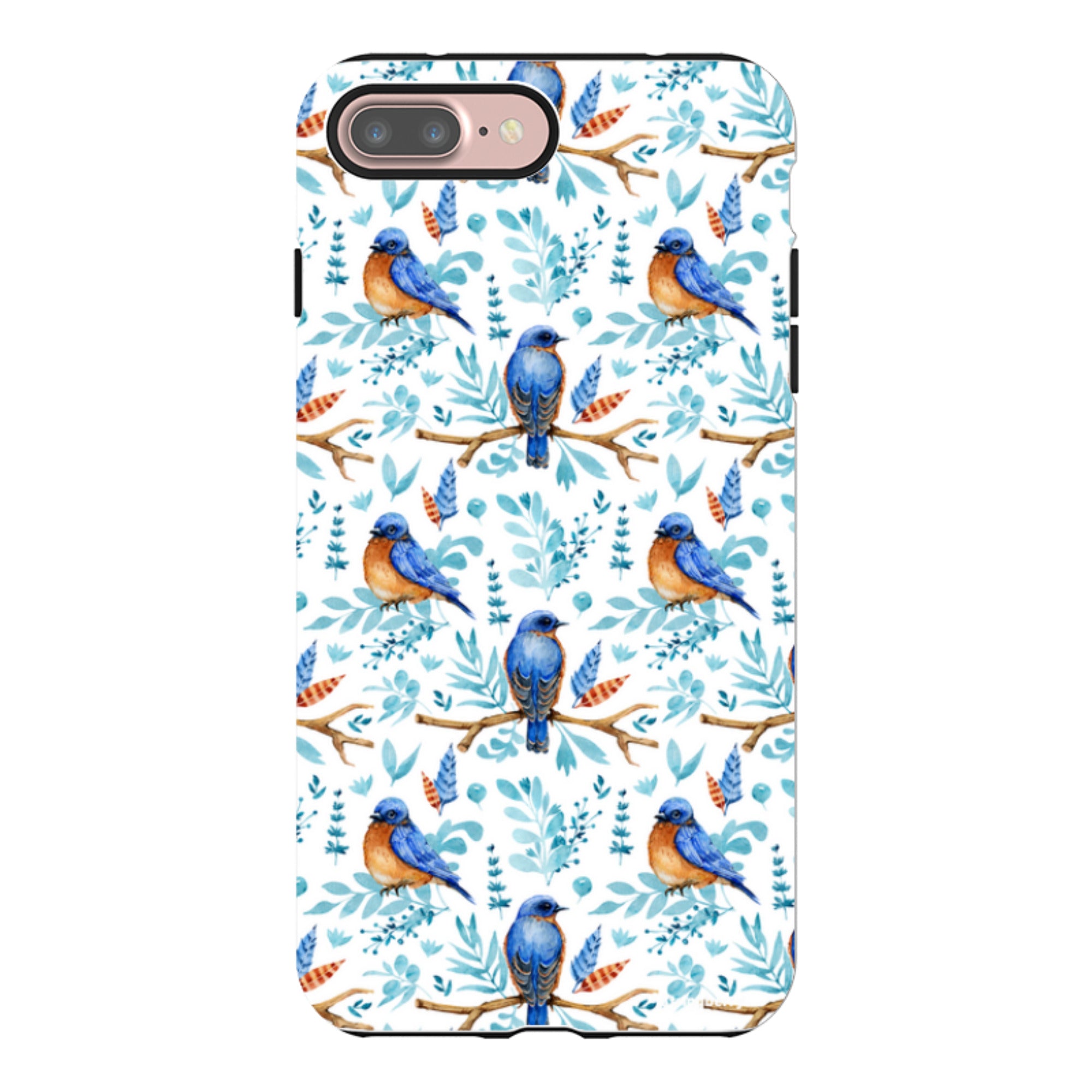 iPhone Tough Case - Bluebirds