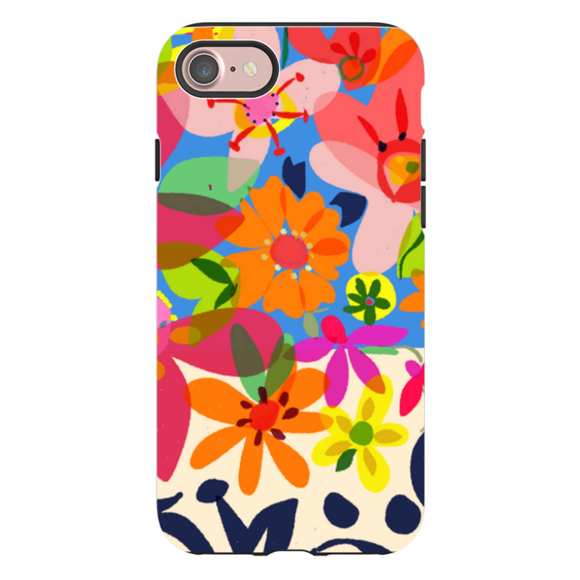 iPhone Tough Case - Beautiful Blooms By Sarah Campbell