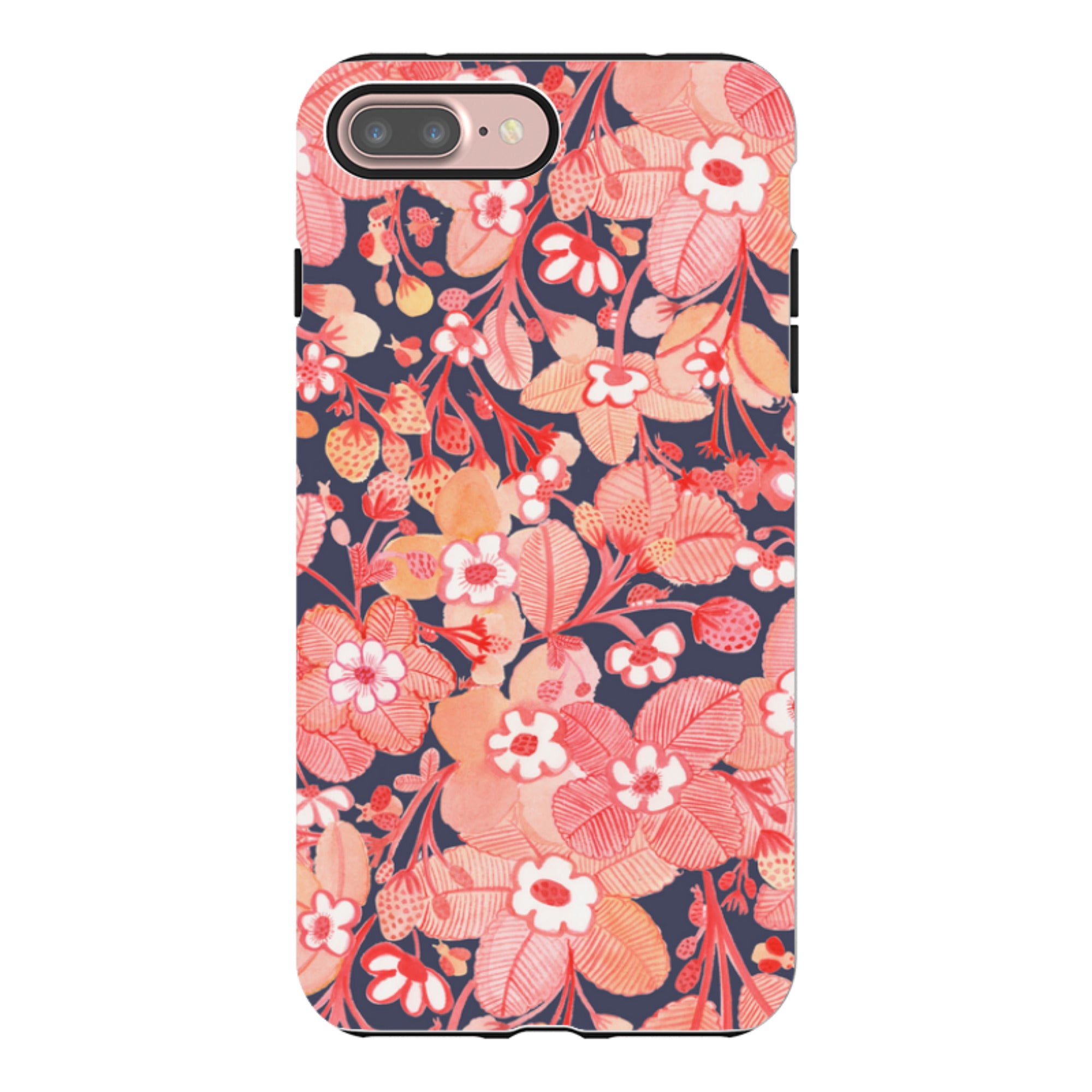 iPhone Tough Case - Strawberry Poem By Gabriela Larios