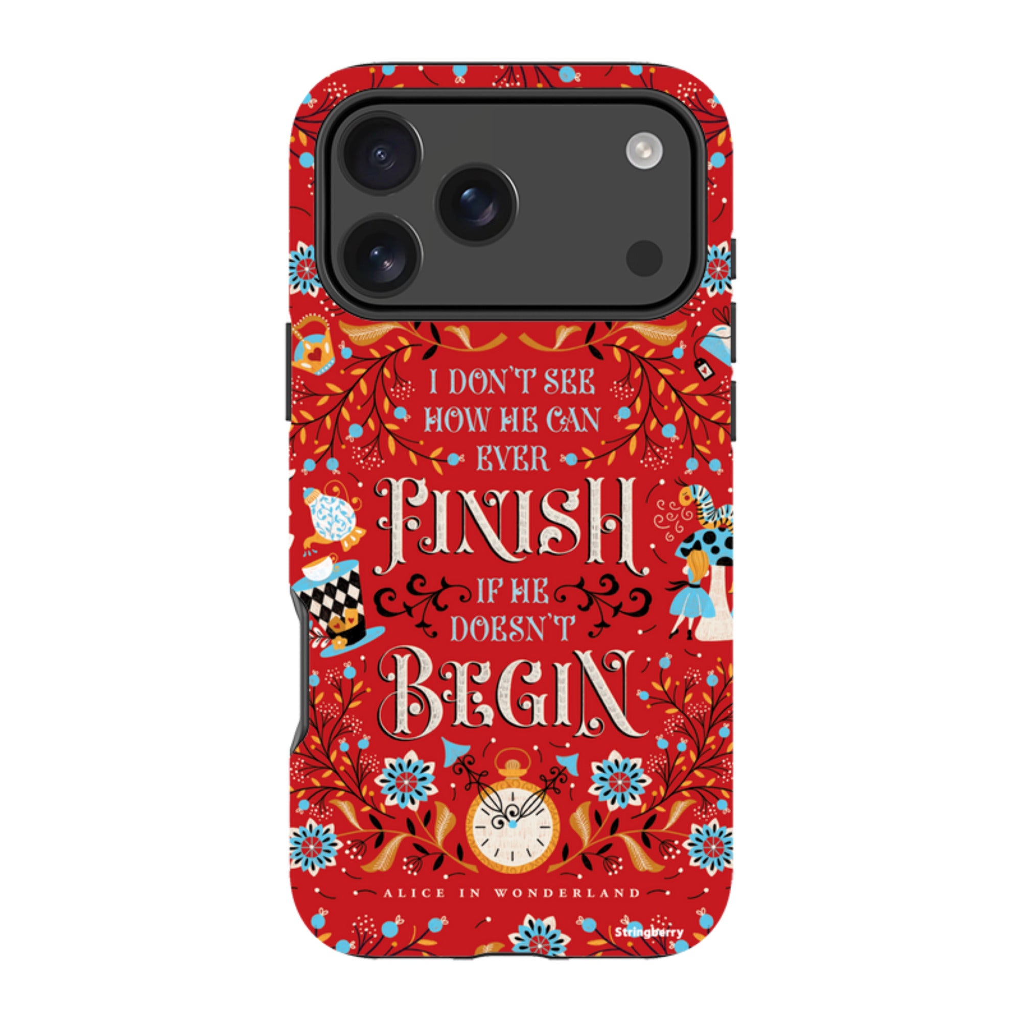 iPhone Tough Case - Alice By Jenny Zemanek