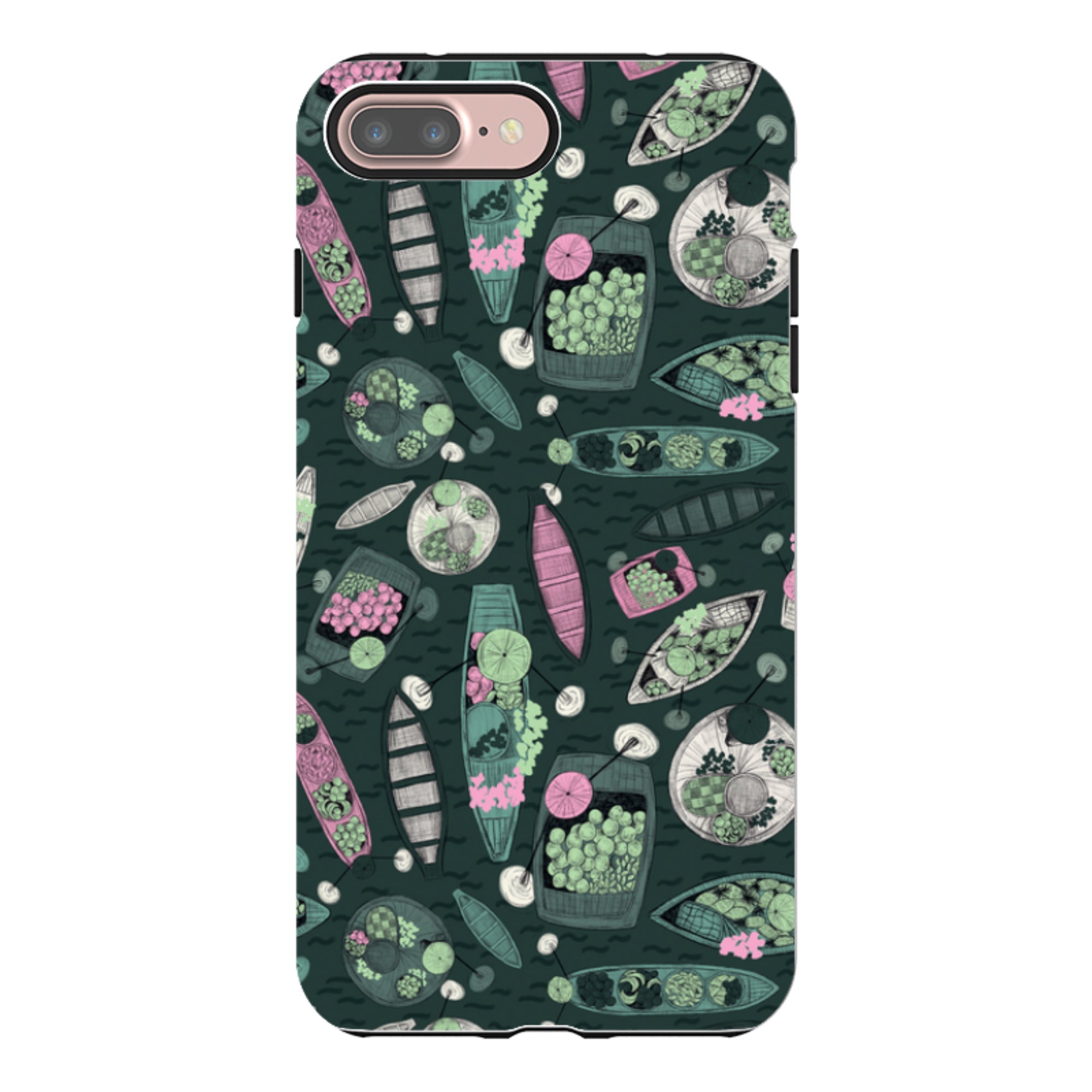 iPhone Tough Case - Floating Markets A By Jade Mosinski