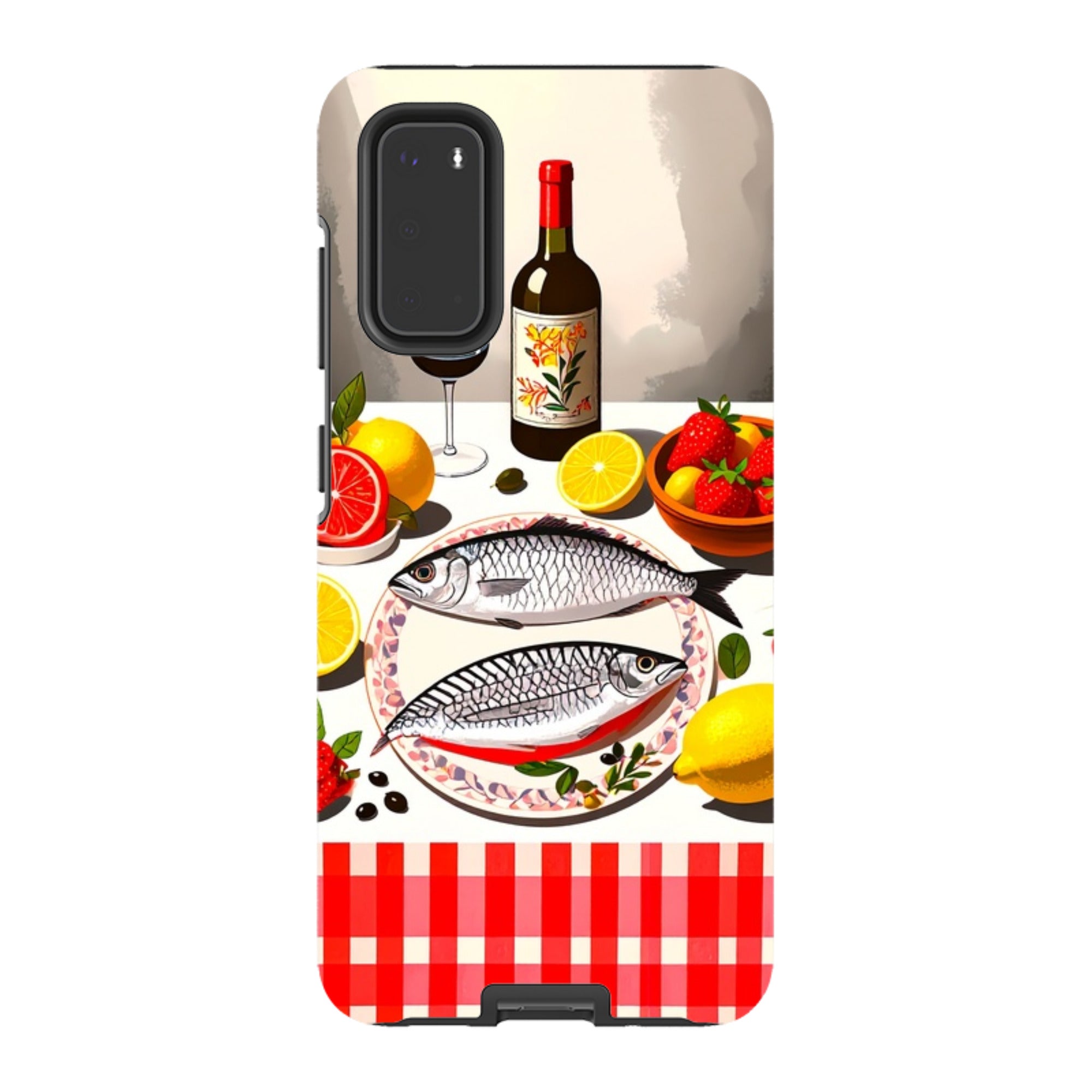 Samsung Tough Case - Plate Of Sardines