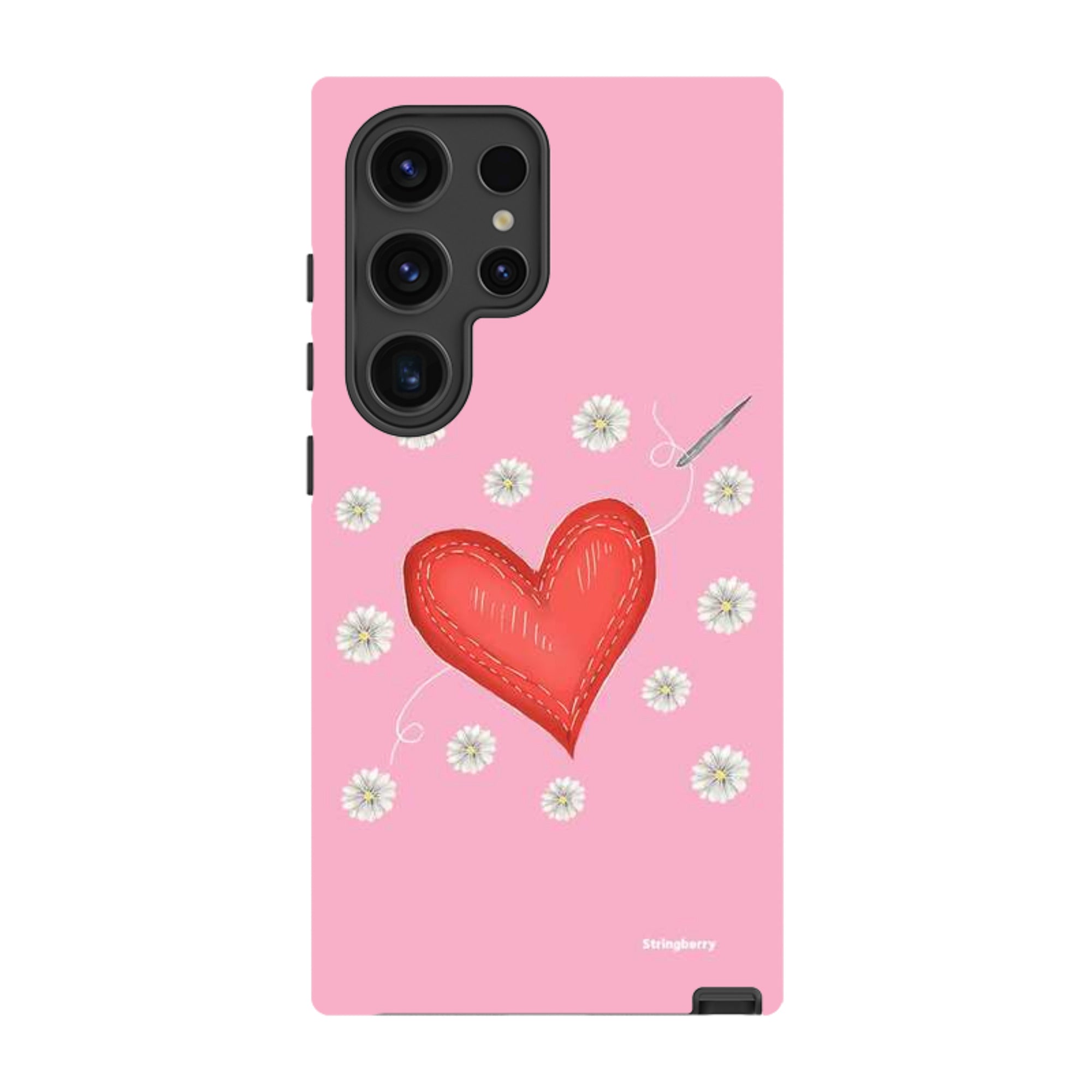 Samsung Tough Case - Love Heart Sewing By Catherine Rowe