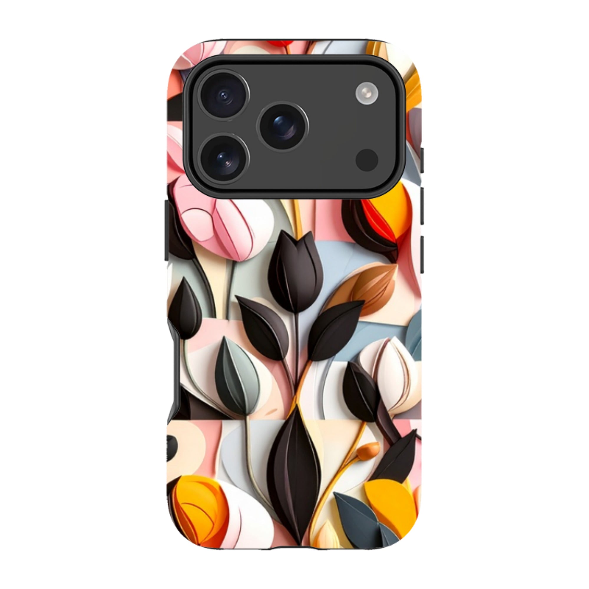 iPhone MagSafe Tough Case - Summer Tulips