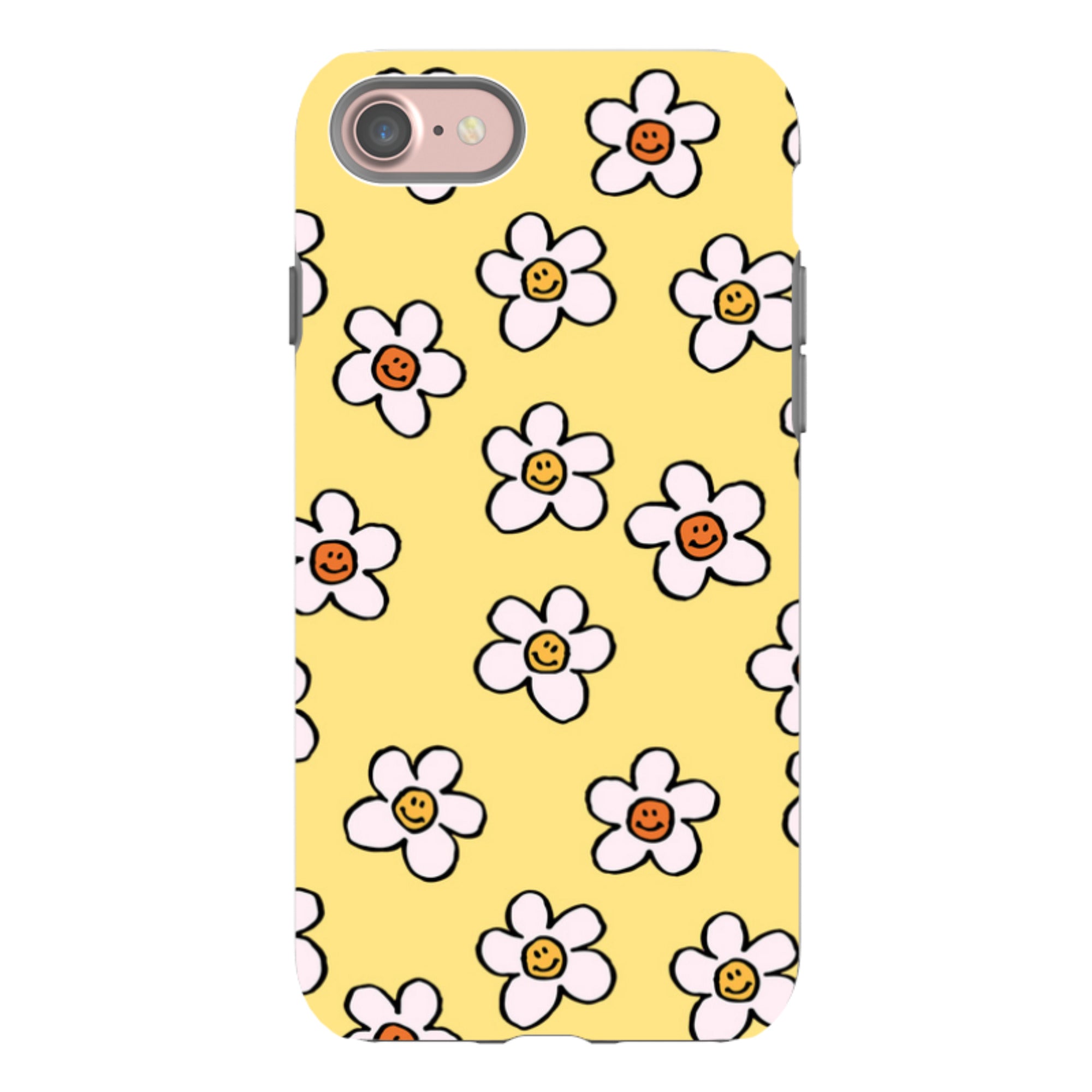 iPhone Tough Case - Smiley Mellow Yellow