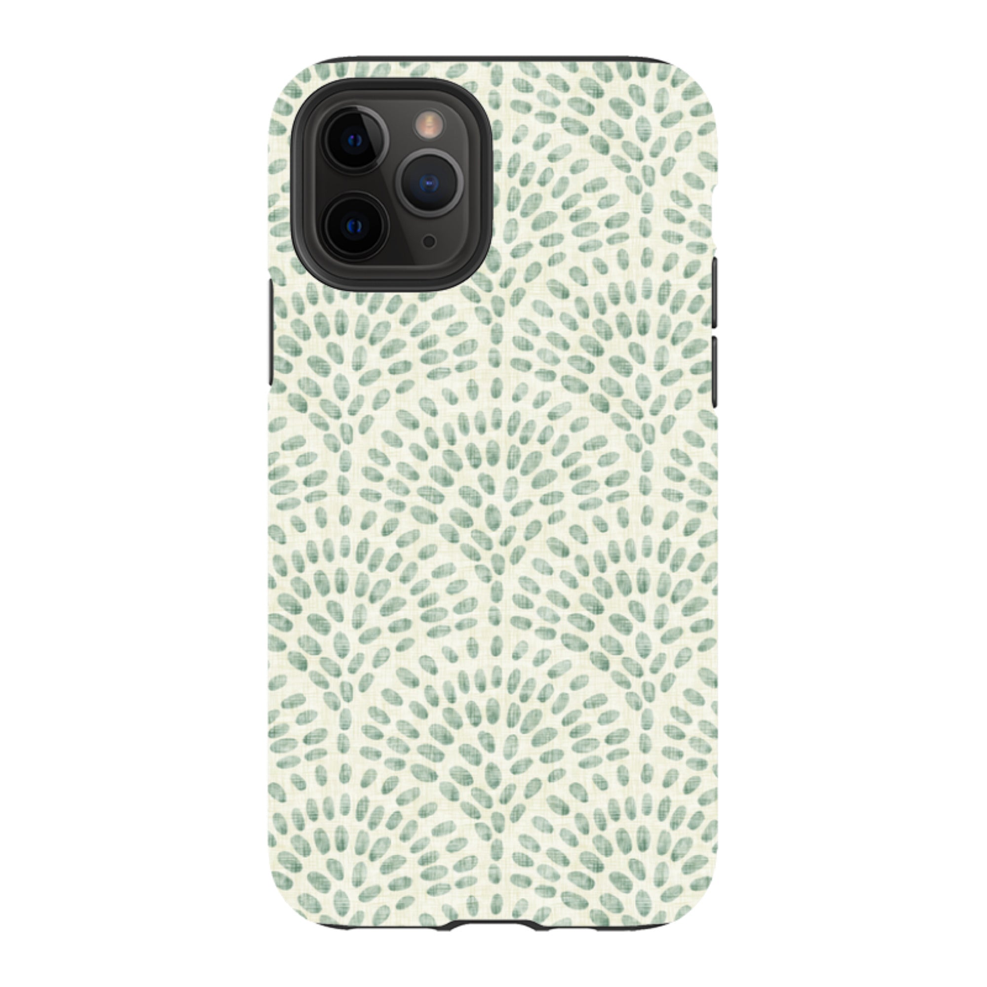 iPhone Tough Case - Scallop - Sage By Katherine Quinn