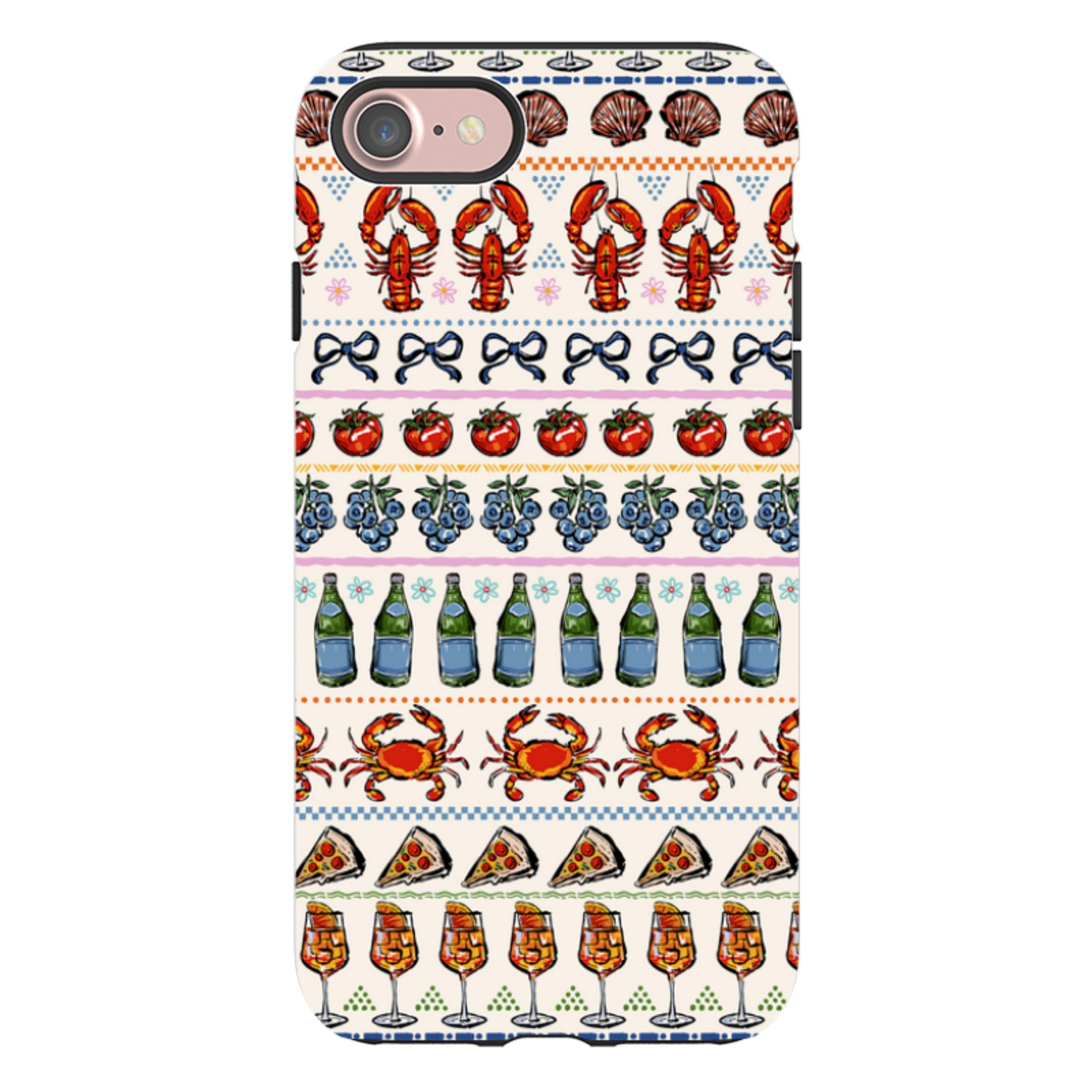 iPhone Case - Crab Pattern