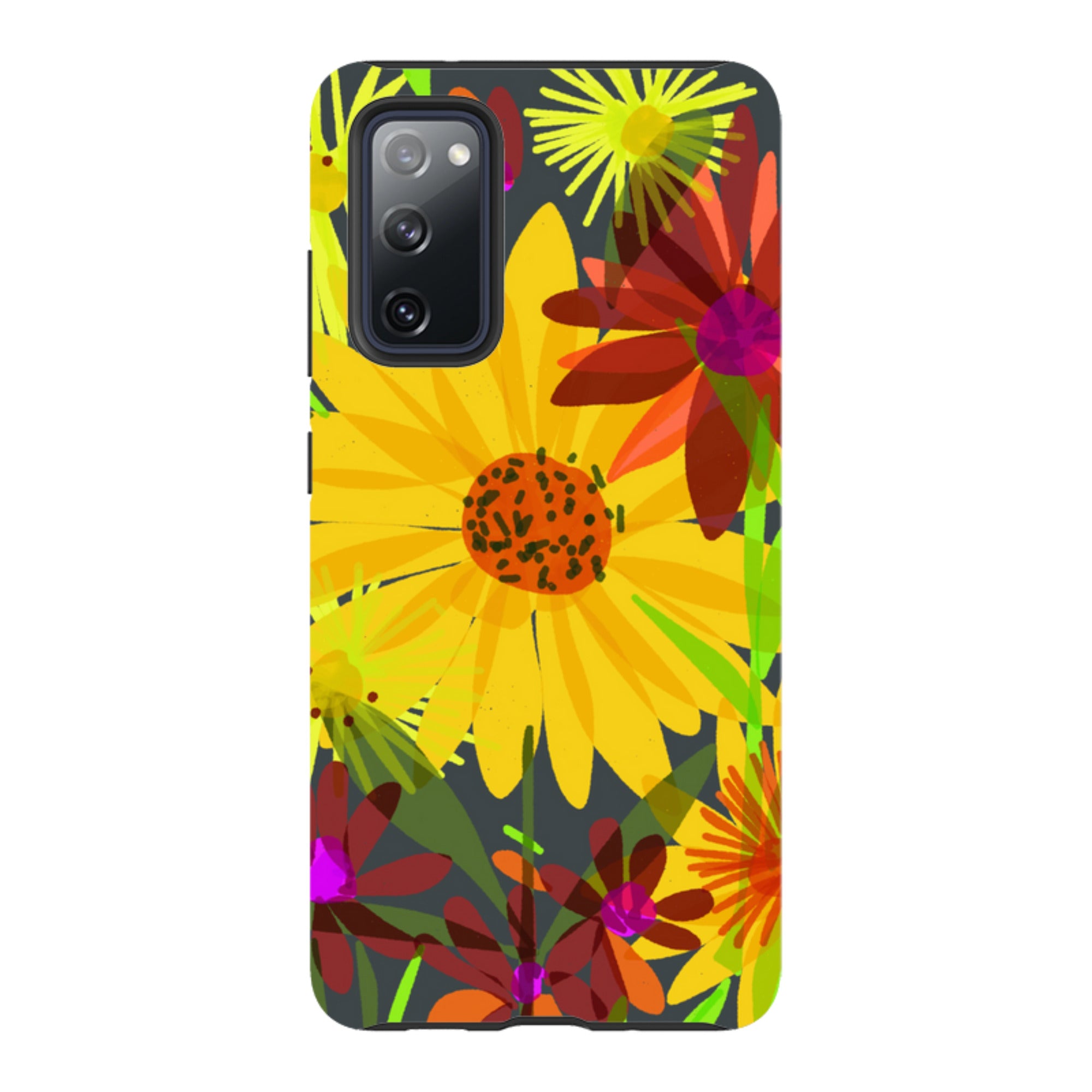 Samsung Tough Case - Sunflowers By Sarah Campbell
