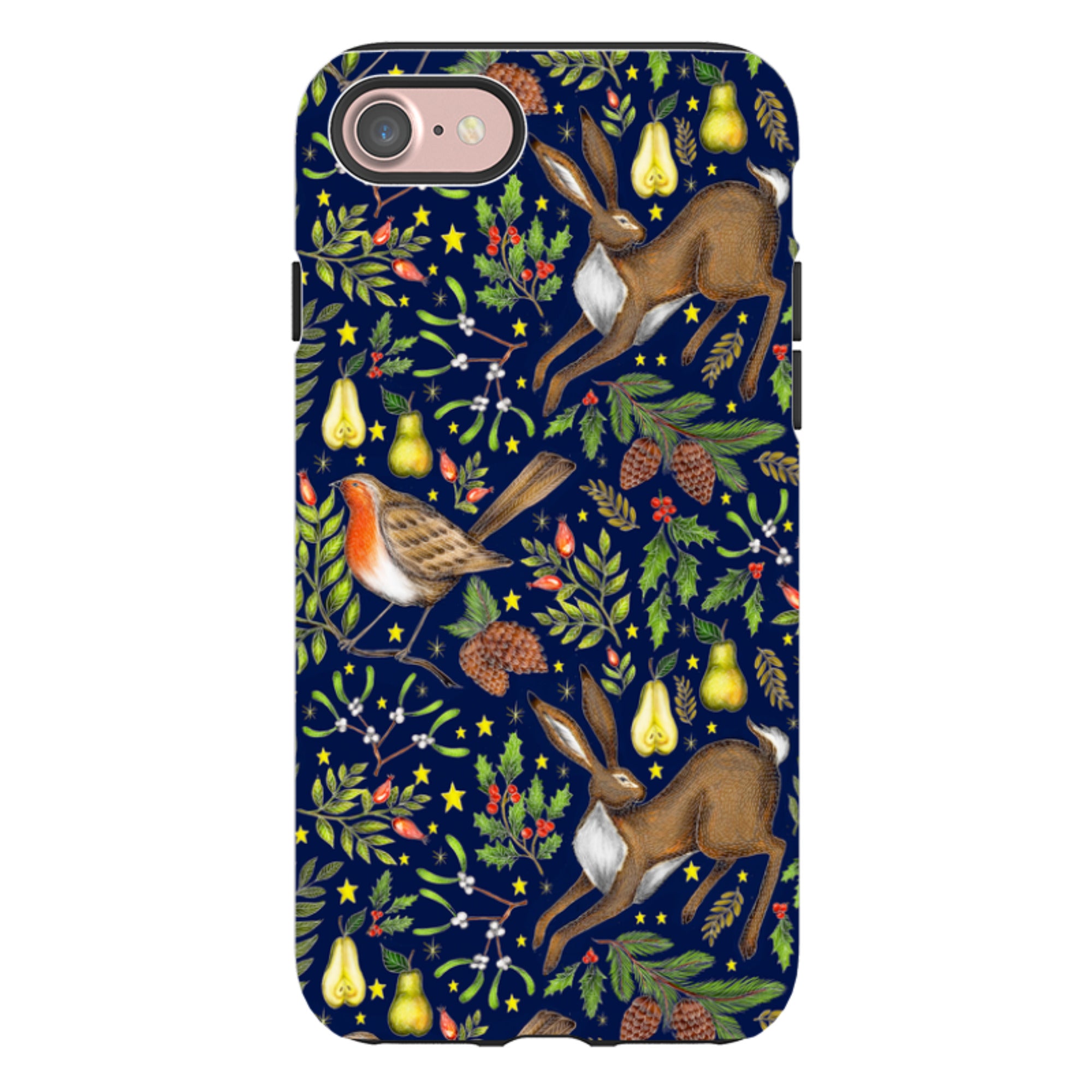 iPhone Tough Case - Christmas Garden By Catherine Rowe