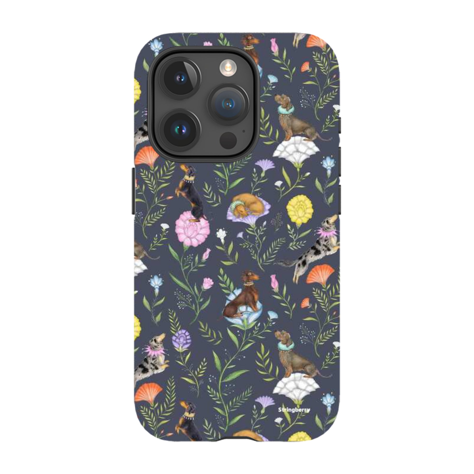 iPhone Tough Case - Doxy Day Afternoon Slate By Catherine Rowe