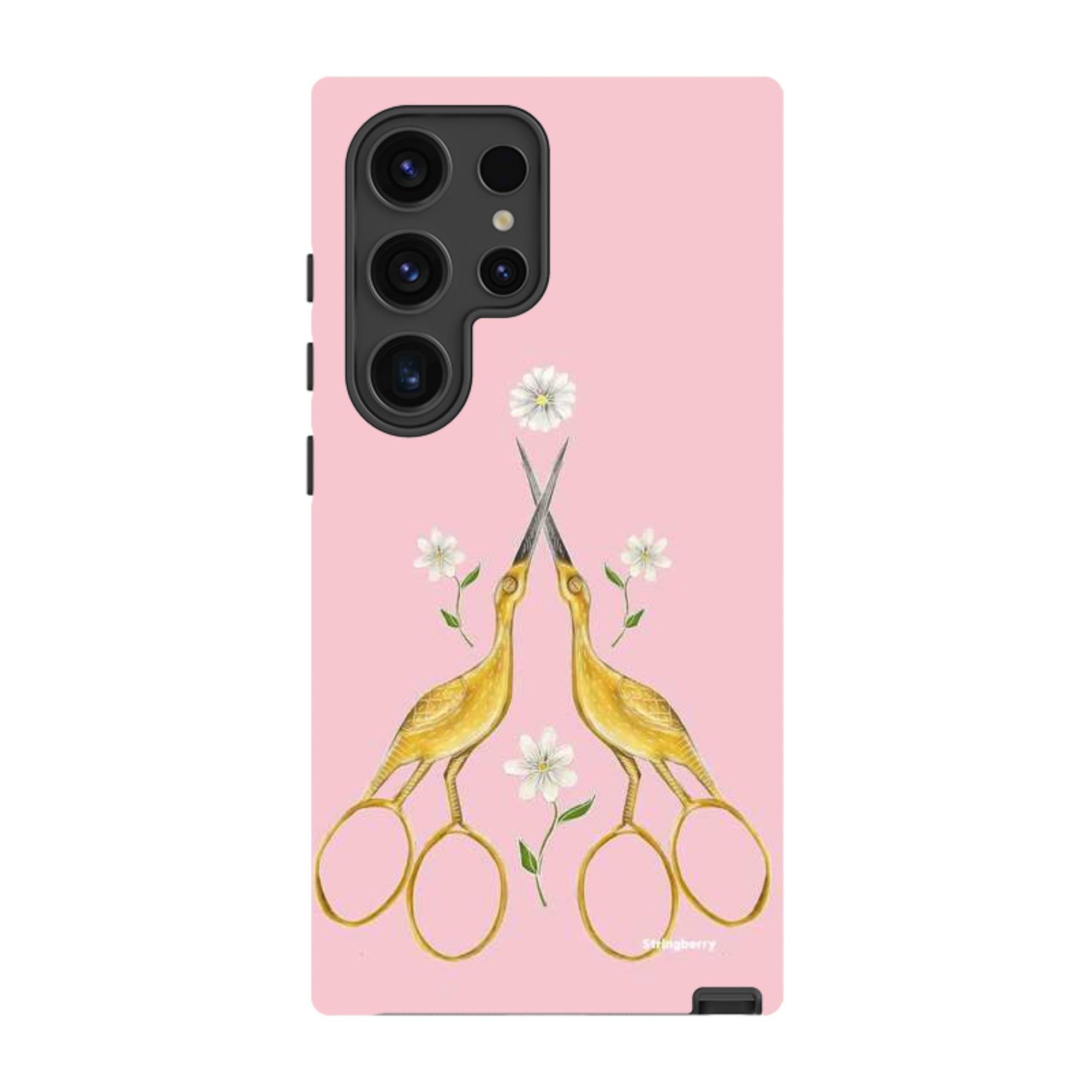 Samsung Tough Case - Heron Scissors By Catherine Rowe
