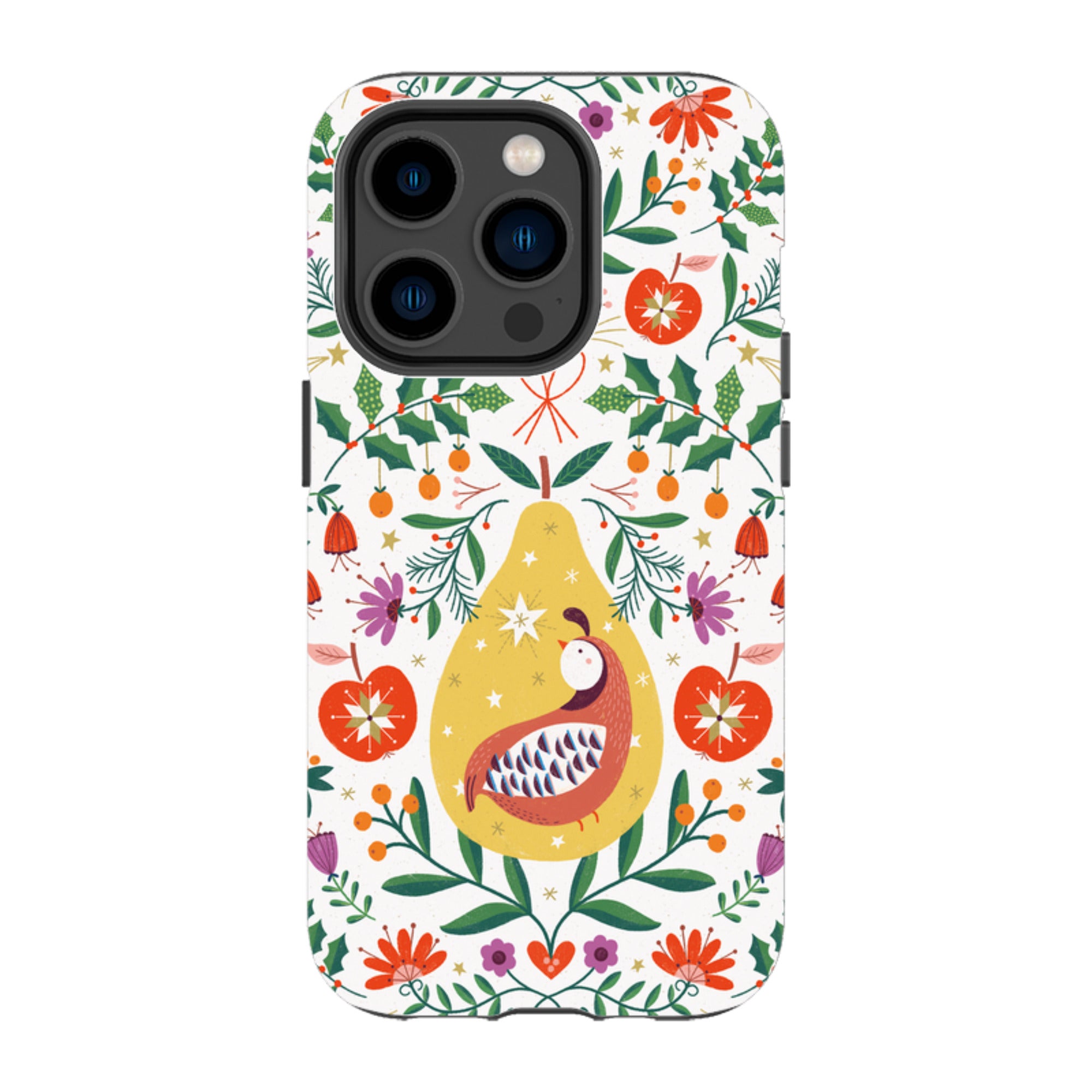 iPhone Tough Case - Festive Fruits By Ali Brookes