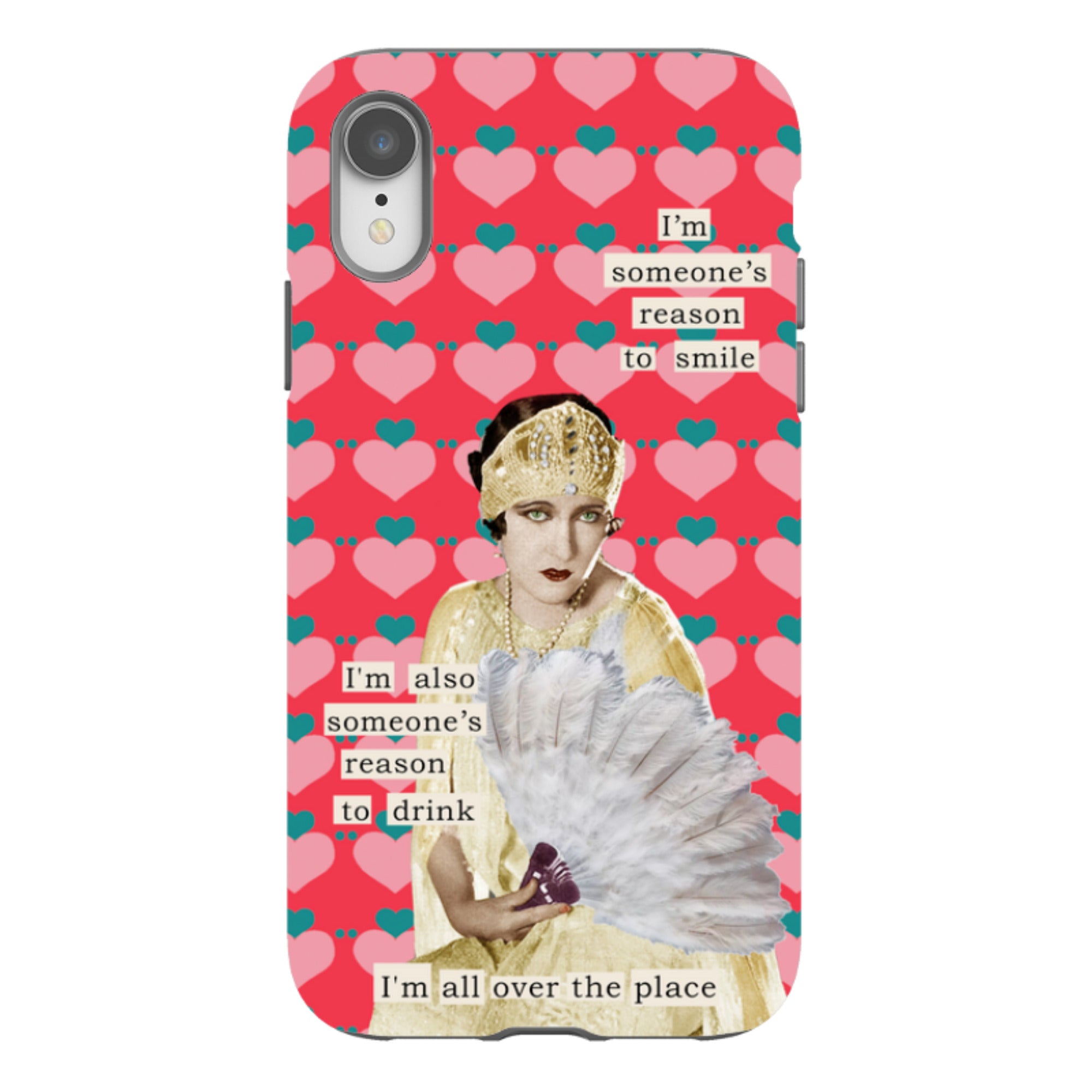 iPhone Tough Case - Someones Reason To Smile By Clare Jordan
