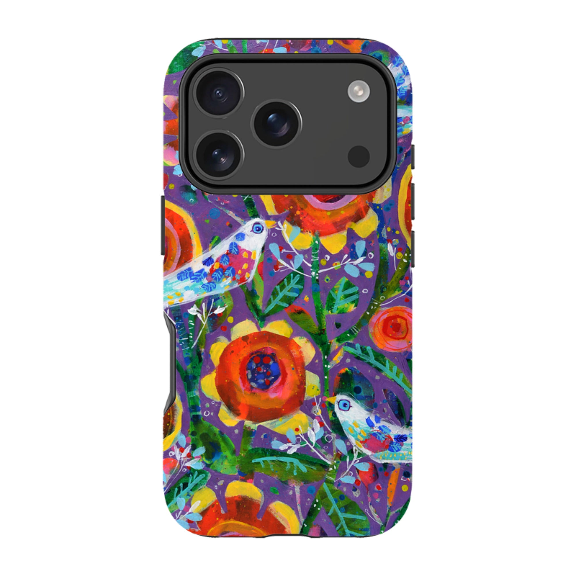 iPhone Tough Case - Garden Party By Claire West