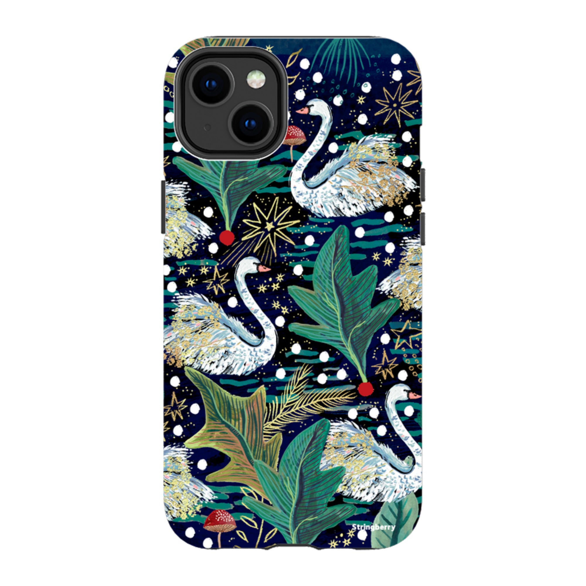 iPhone MagSafe Tough Case - Swan By Emma Frances Grant