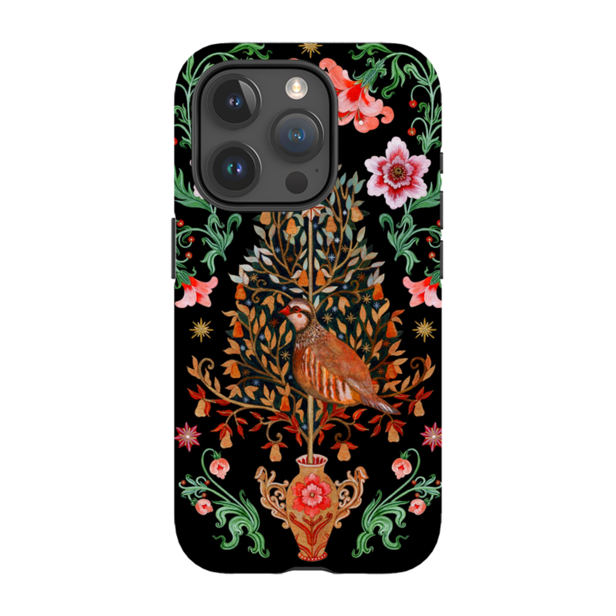 iPhone MagSafe Tough Case - Partridge Pear Tree By Maria Matos