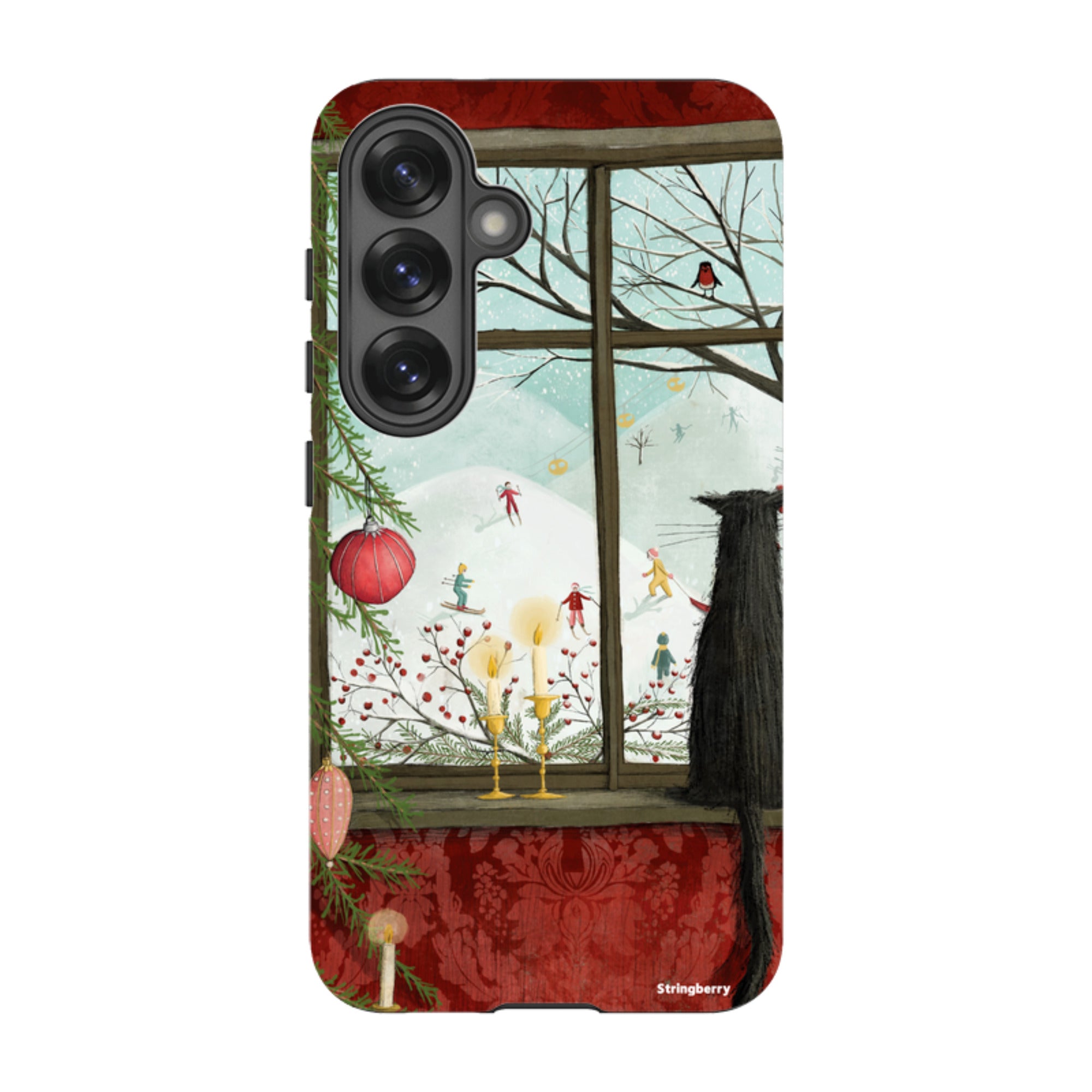 Samsung Tough Case - Christmas Window By Maja Lindberg
