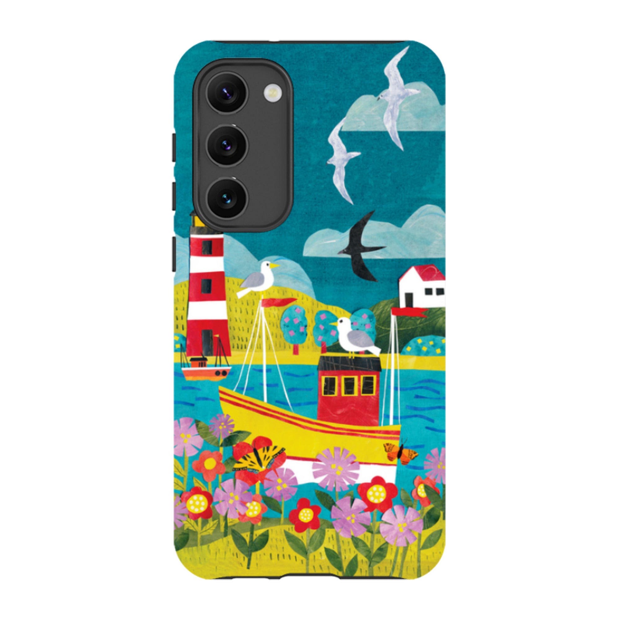 Samsung Tough  Case - Fishing Boat By Tracey English