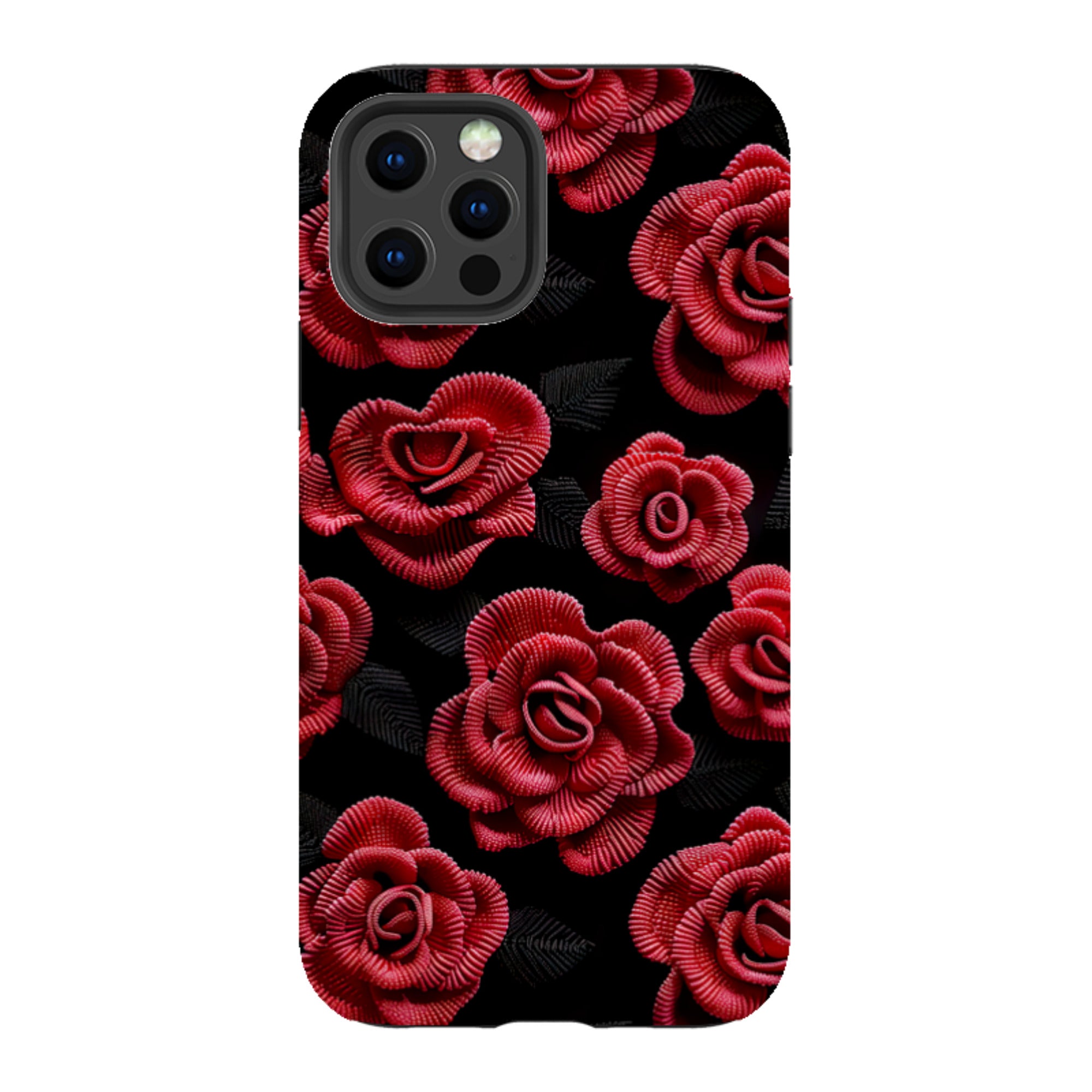 iPhone Case - Dark Roses II