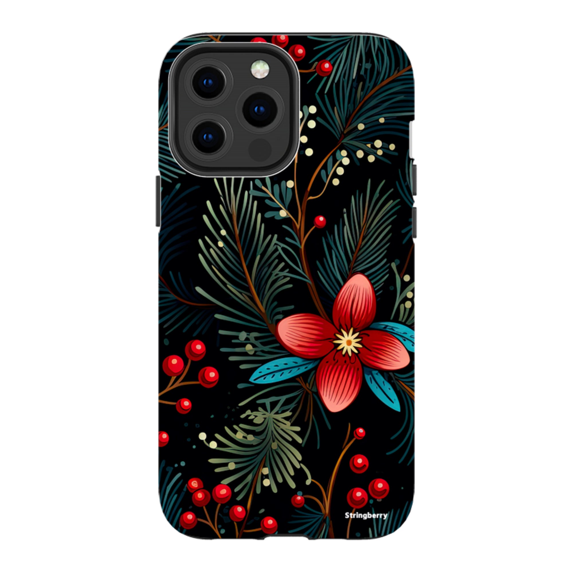 iPhone MagSafe Tough Case - Red Berries