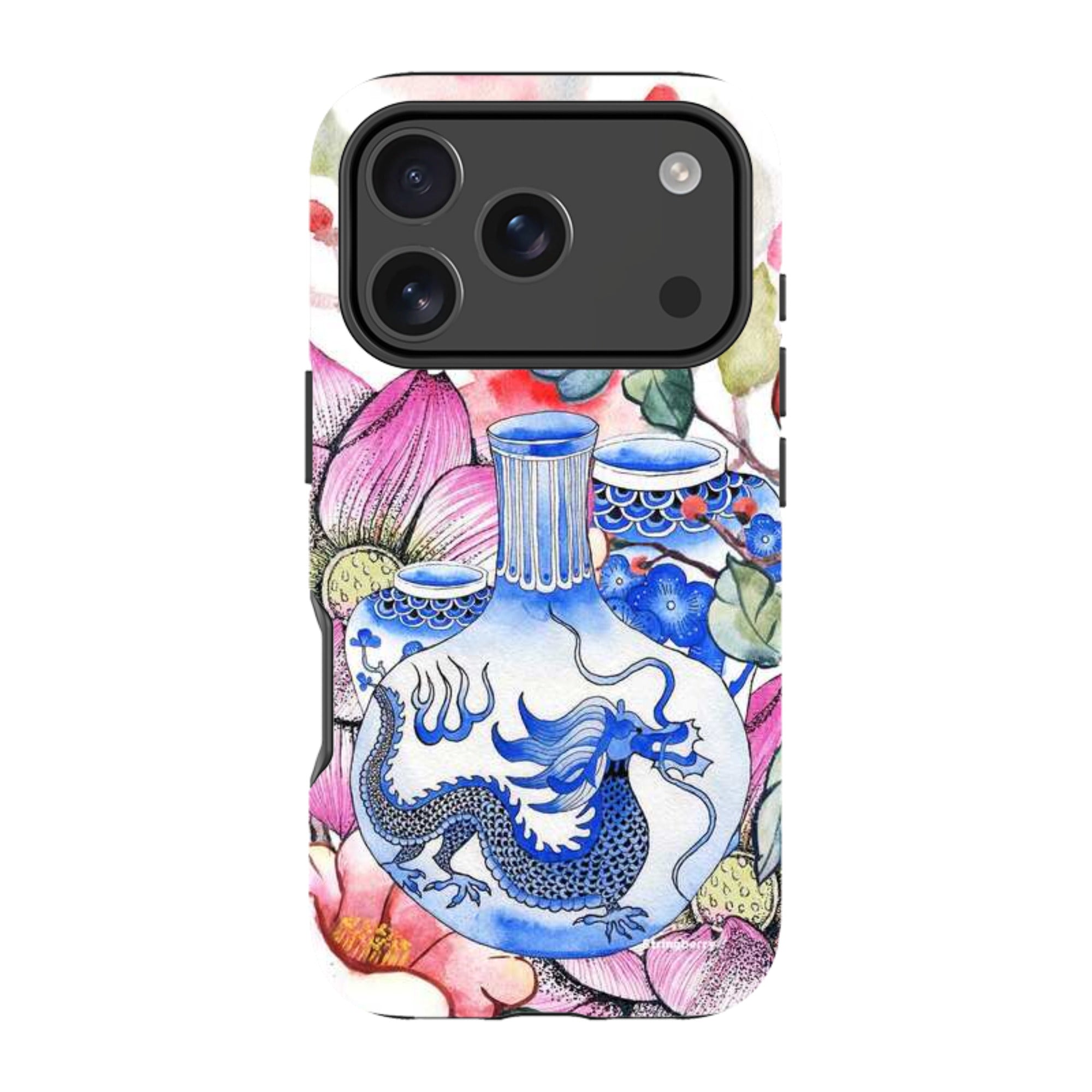 iPhone MagSafe Tough Case -  Dragon Vase