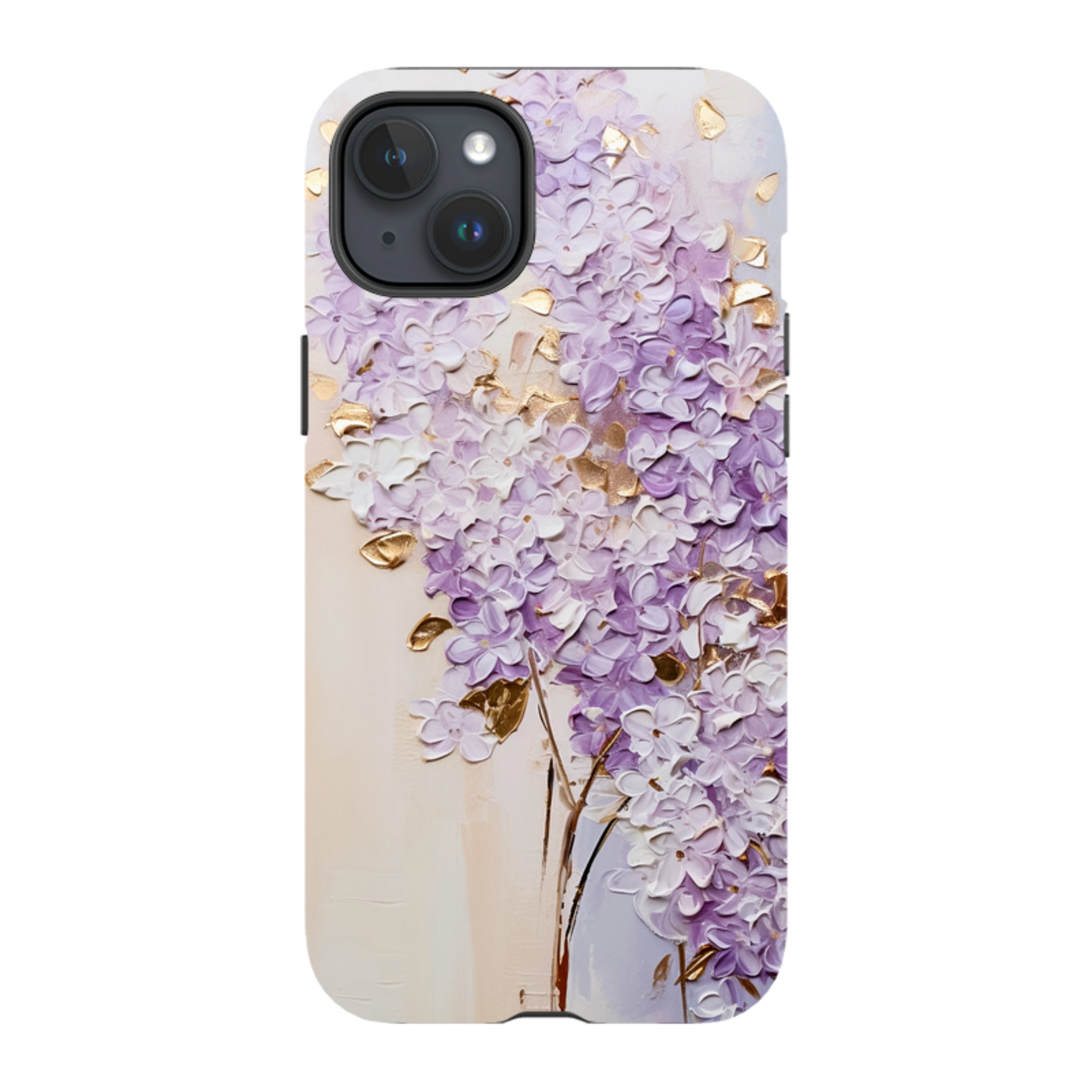 iPhone Tough Case - Purple Floral
