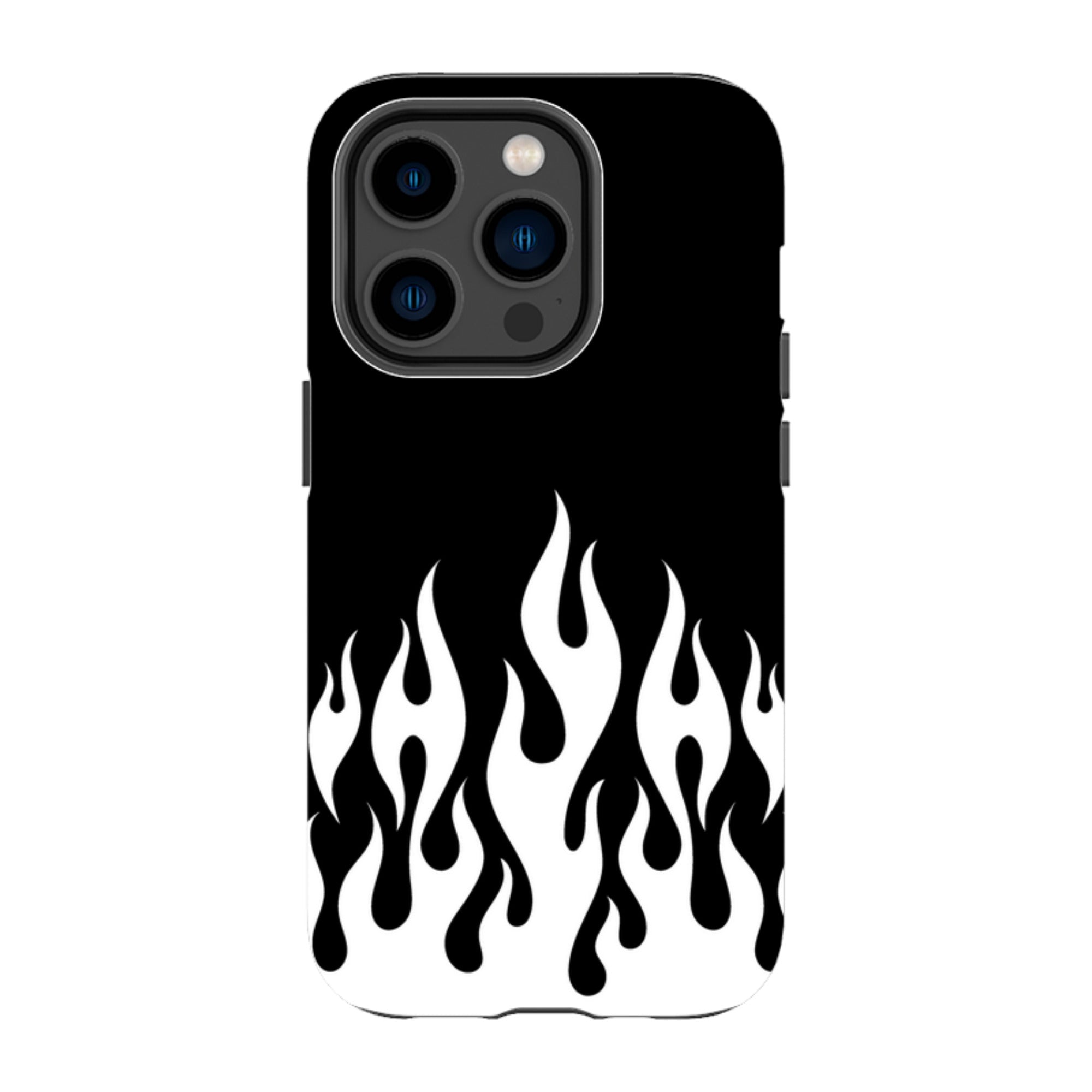 iPhone MagSafe Tough Case -  White Flames