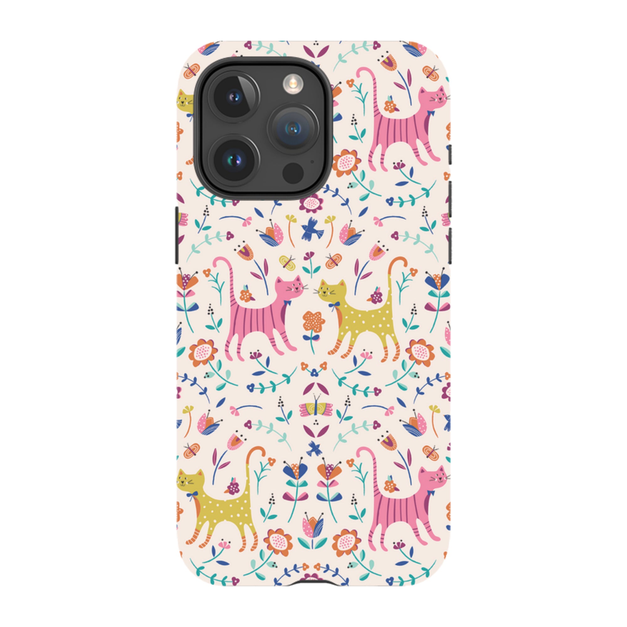 iPhone Tough Case - Meow By Ali Brookes